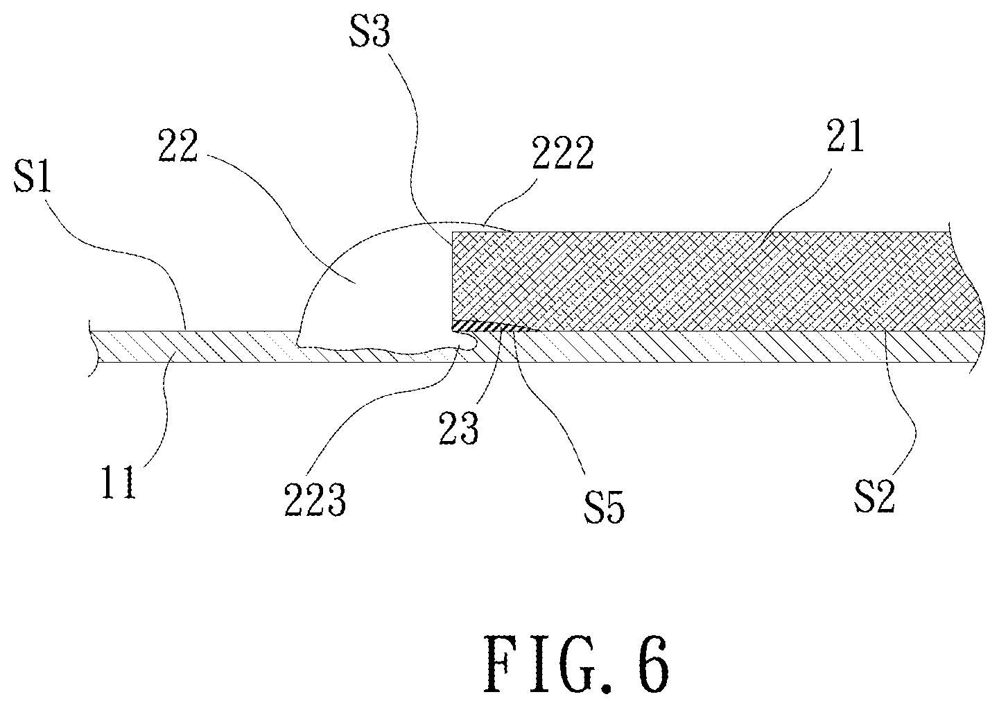 Patent US12310436 Figure 6 – Glove structure and its manufacturing method