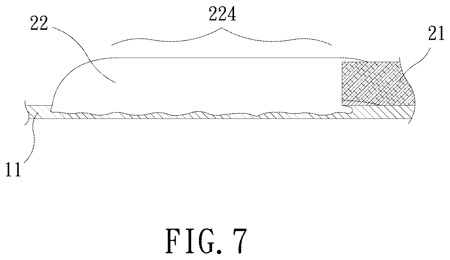 Patent US12310436 Figure 7 – Glove structure and its manufacturing method