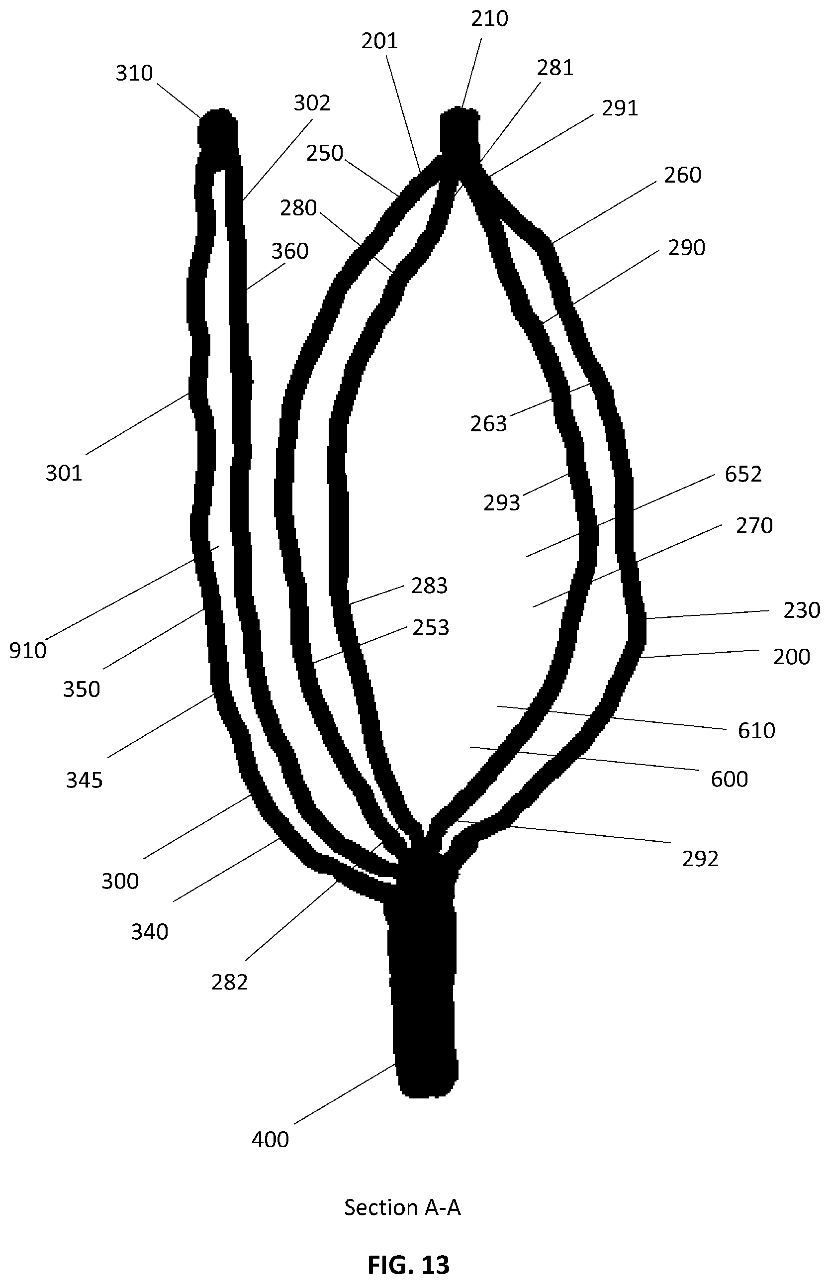 Patent US12310439 Figure 13 – Garment having cup pockets with concealed openings