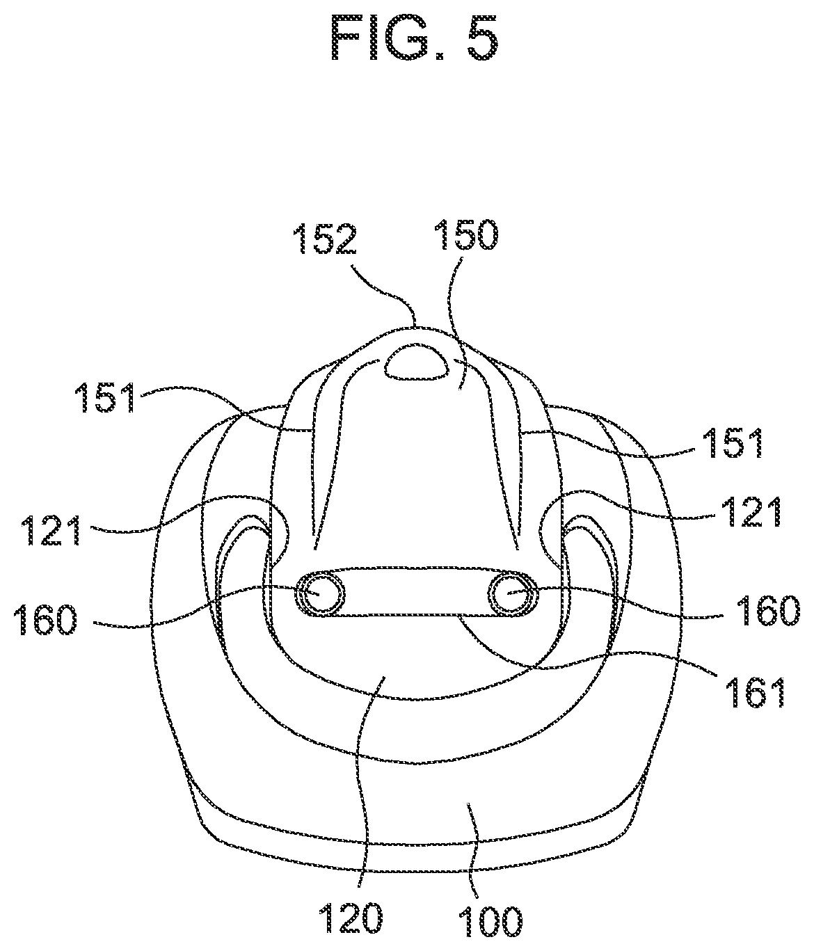 Patent US12310443 Figure 3 – Helmet with ornaments
