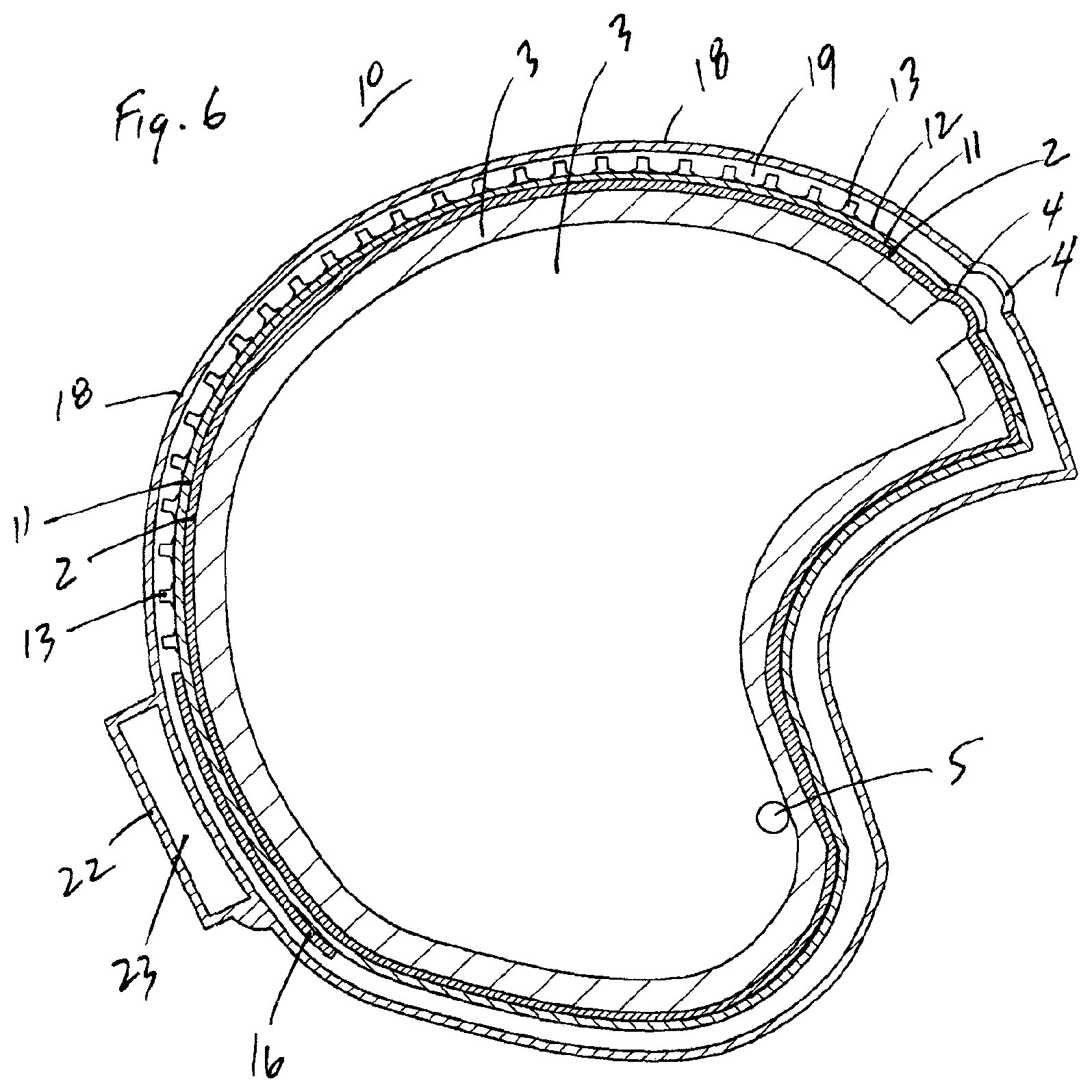 Patent US12310444 Figure 4 – Helmet lighting system