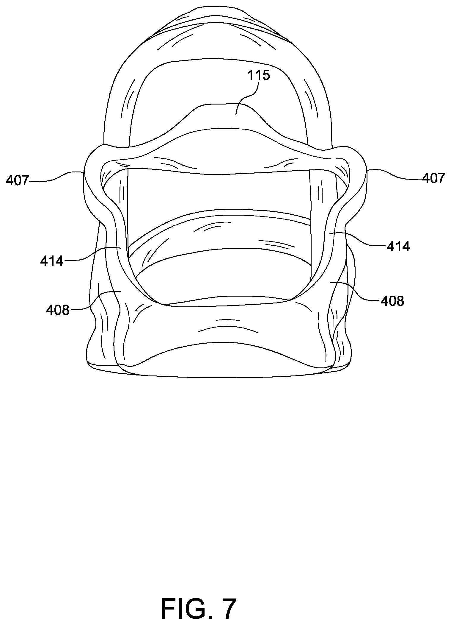 Patent US12310445 Figure 8 – Shoe device with dual stadium arch bimodal structure for rapid entry and release