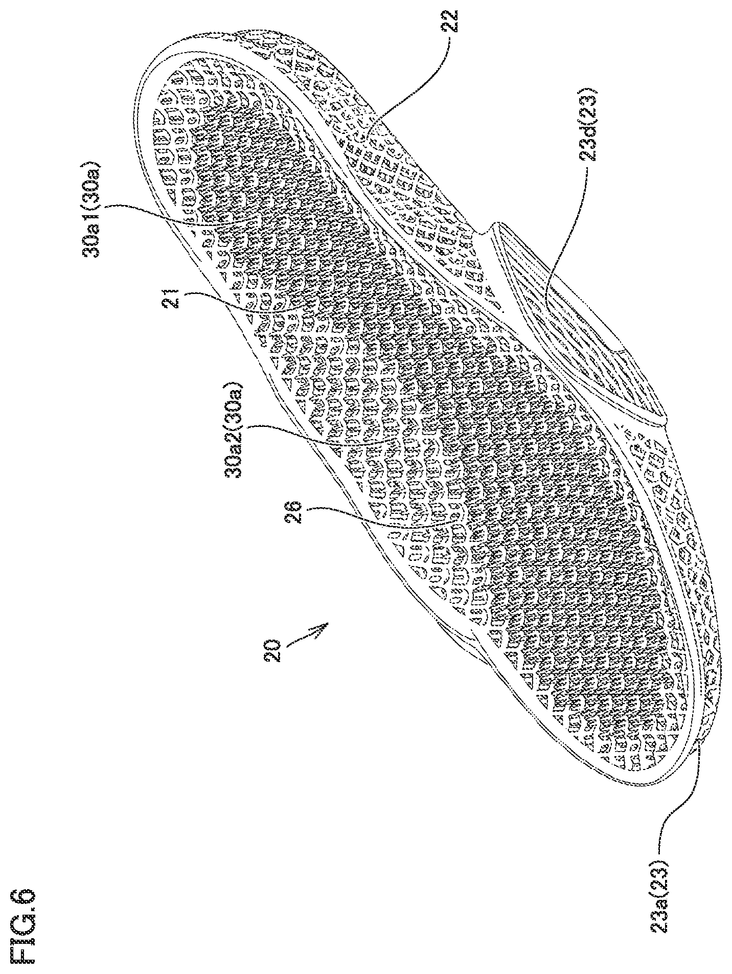 Patent US12310447 Figure 6 – Footwear