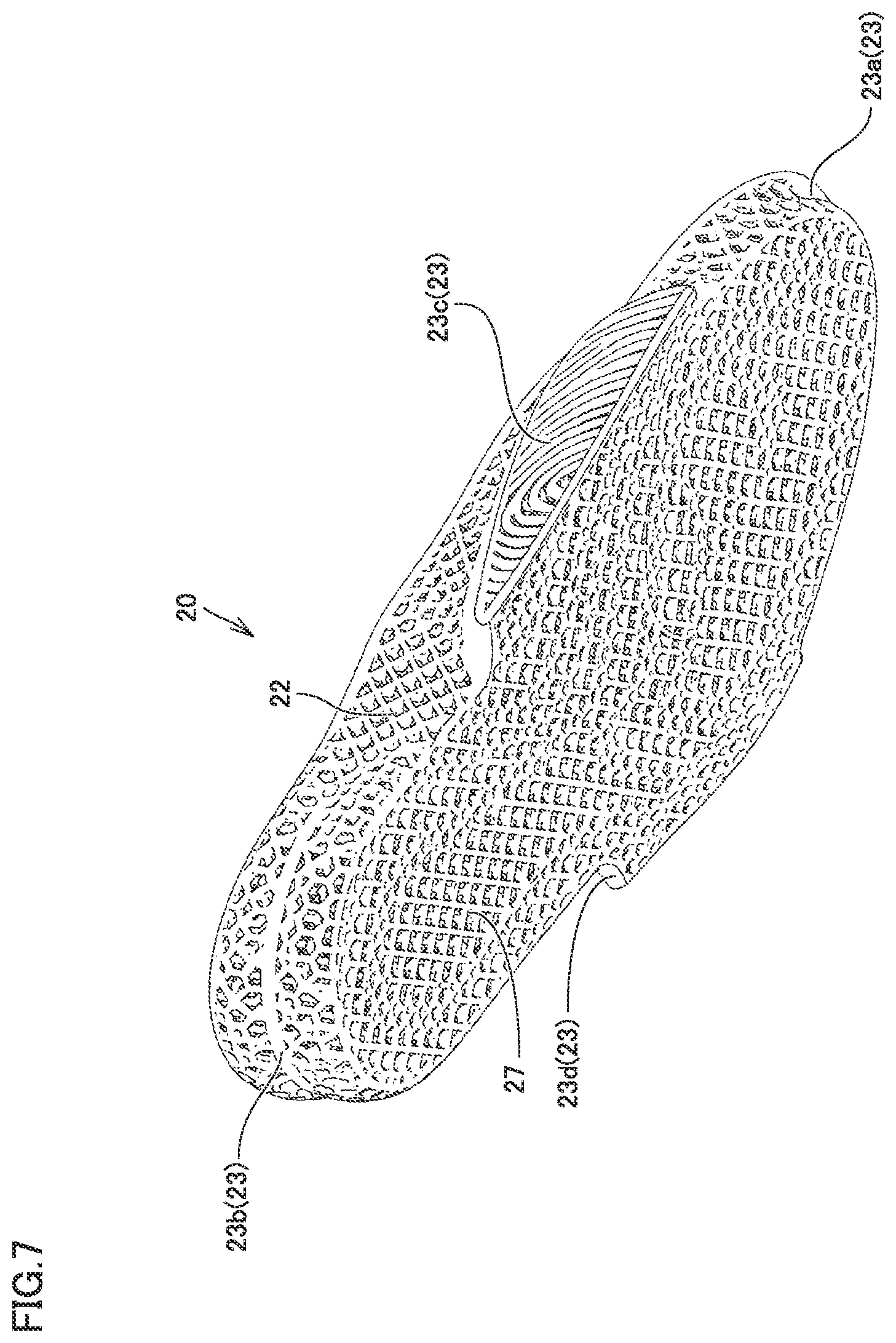 Patent US12310447 Figure 7 – Footwear