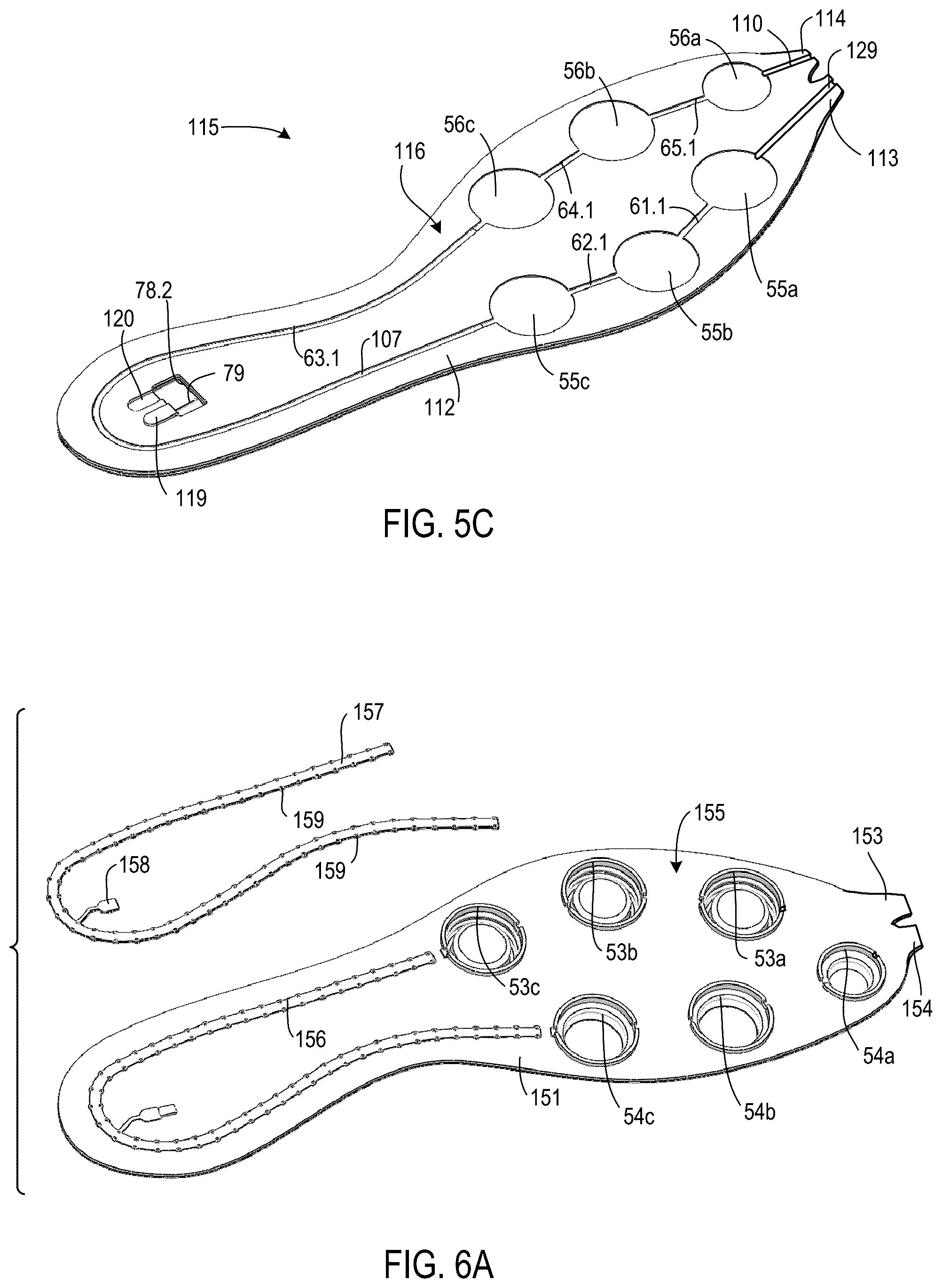 Patent US12310448 Figure 8 – Incline adjuster with multiple discrete chambers