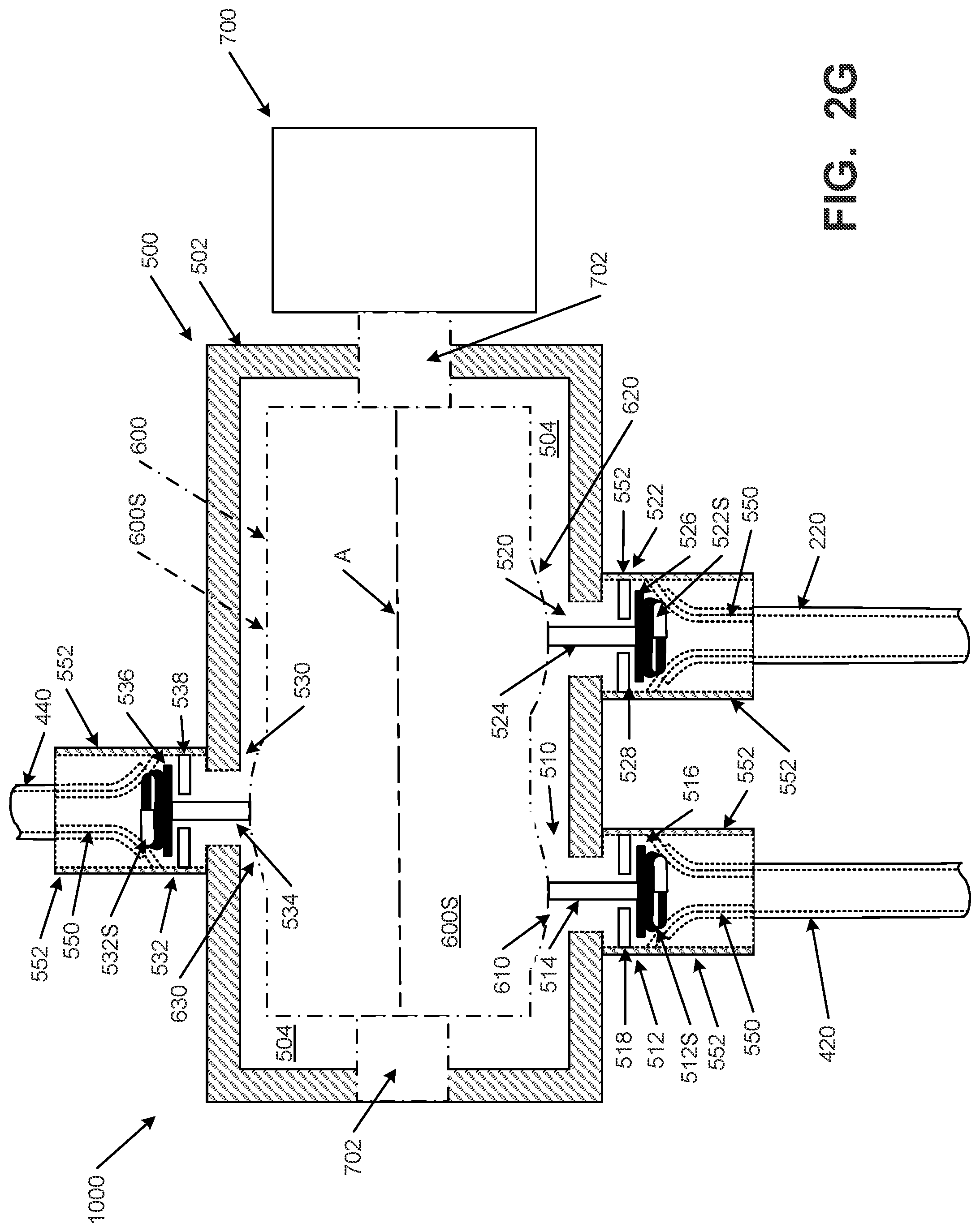 Patent US12310450 Figure 10 – Foot support systems including fluid movement controllers