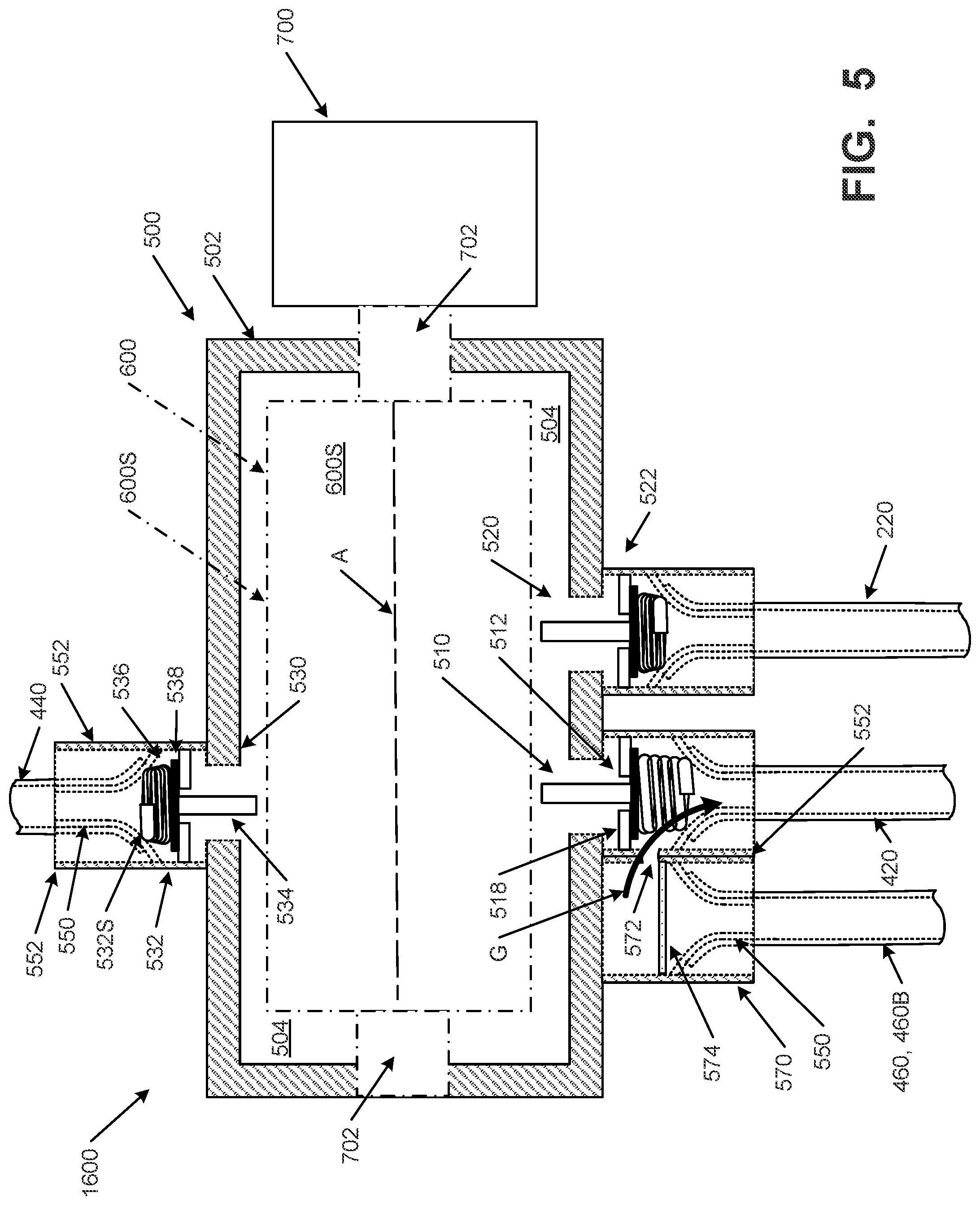 Patent US12310450 Figure 13 – Foot support systems including fluid movement controllers