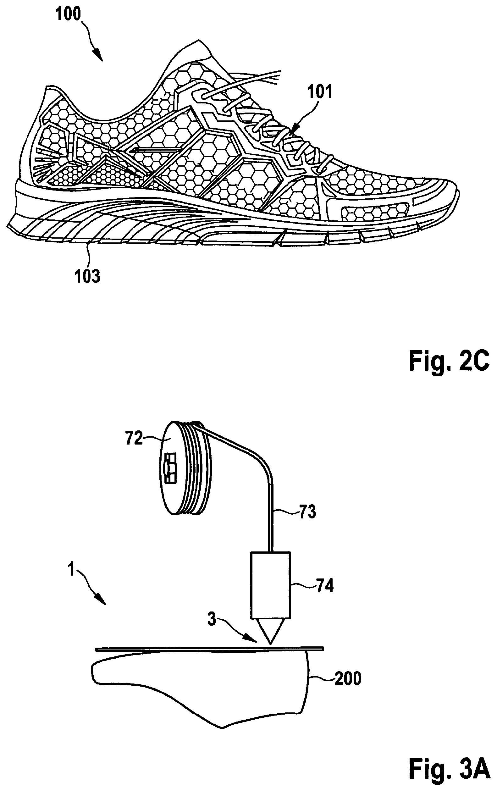 Patent US12310453 Figure 3 – Layered product with functional membrane, footwear comprising such layered product, and manufacturing method