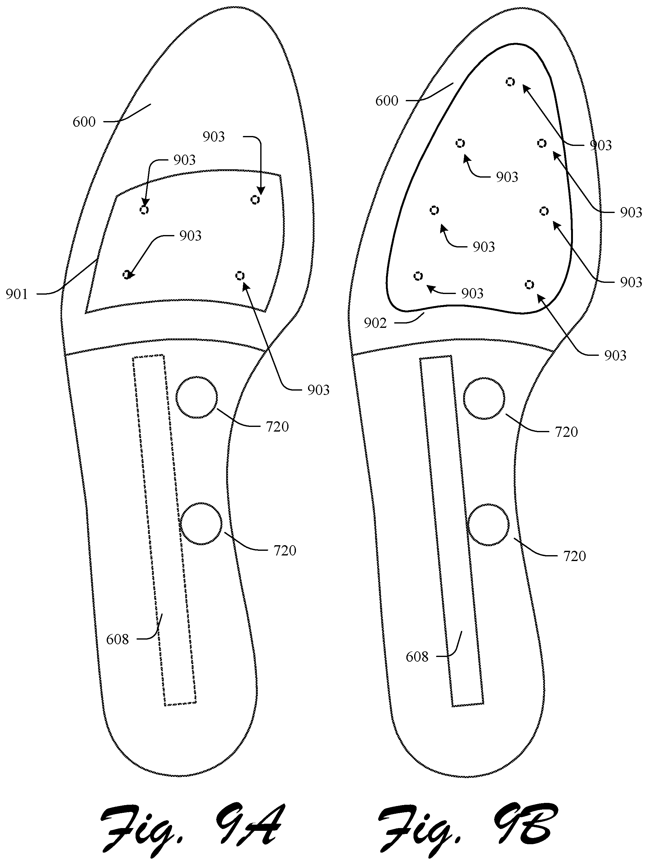 Patent US12310455 Figure 9 – Customizable footwear system