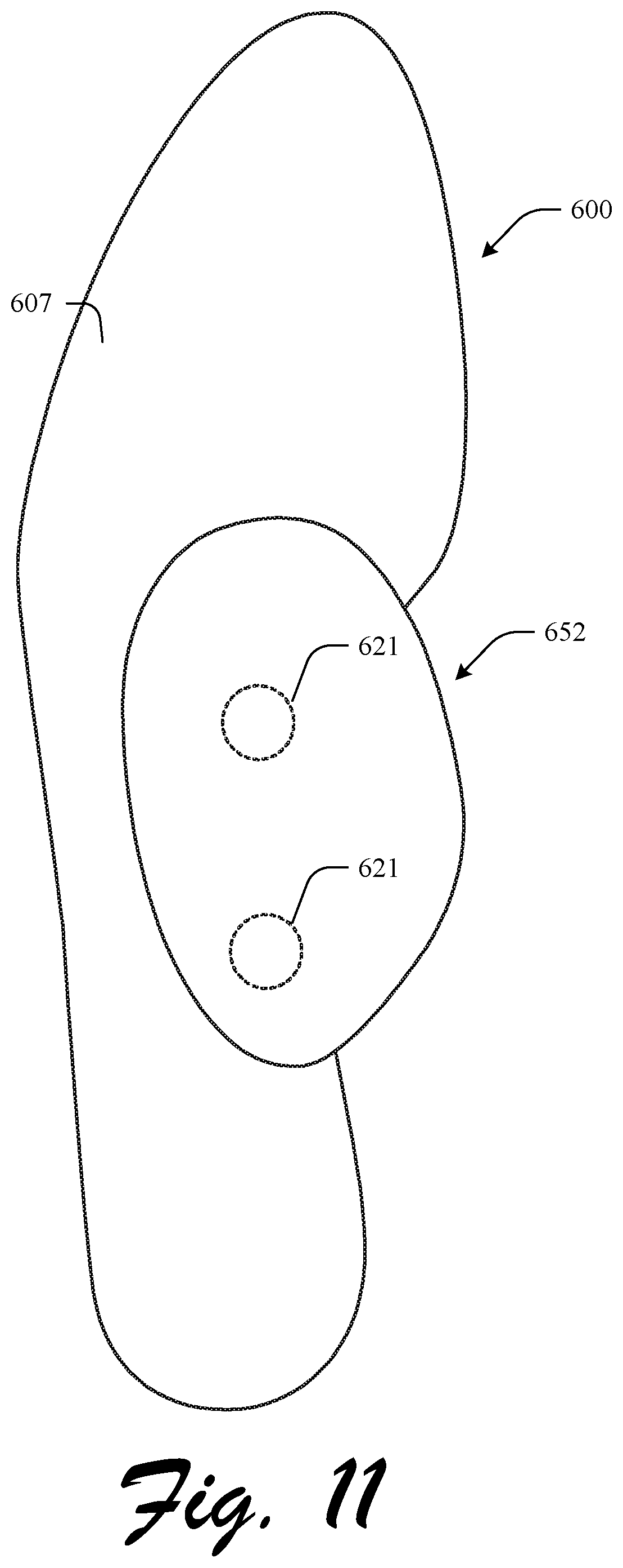 Patent US12310455 Figure 11 – Customizable footwear system