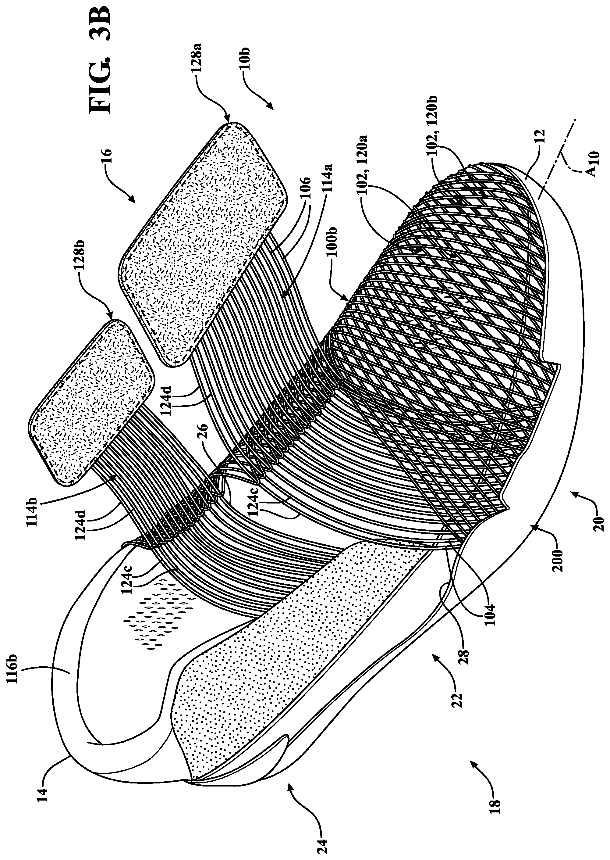 Patent US12310457 Figure 6 – Upper for article of footwear