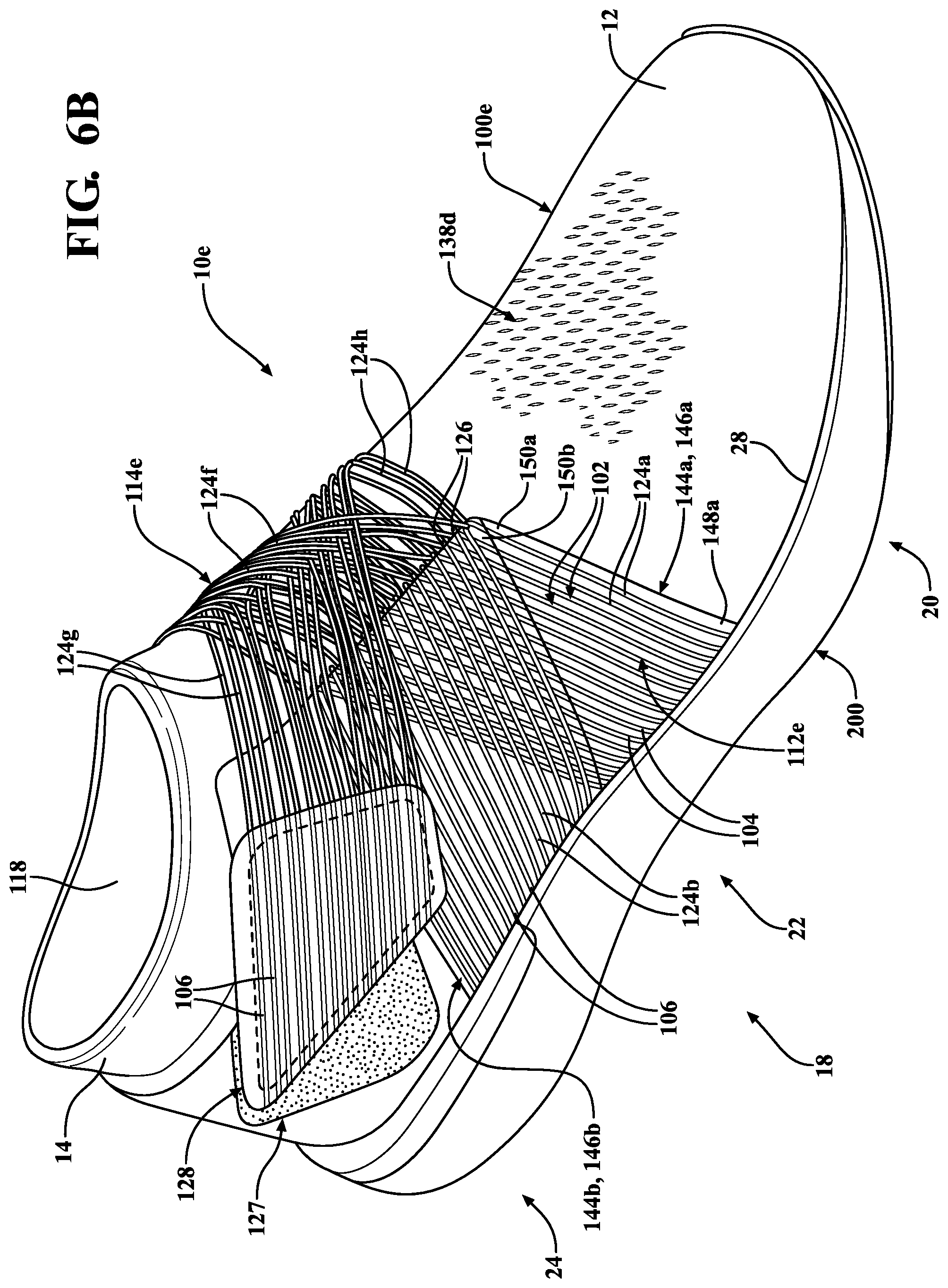 Patent US12310457 Figure 12 – Upper for article of footwear