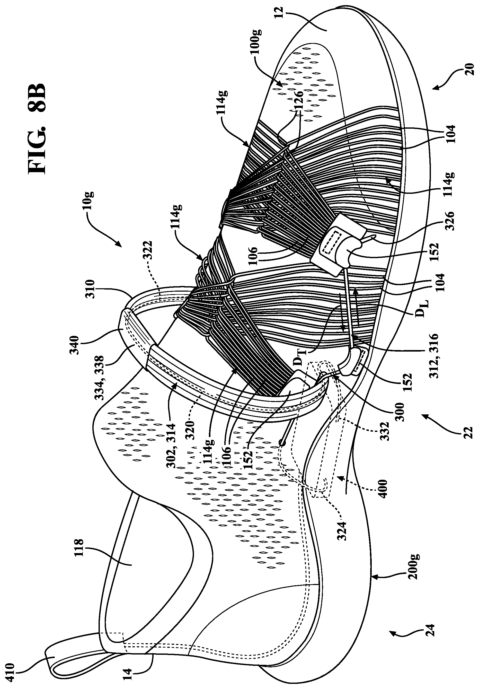 Patent US12310457 Figure 17 – Upper for article of footwear