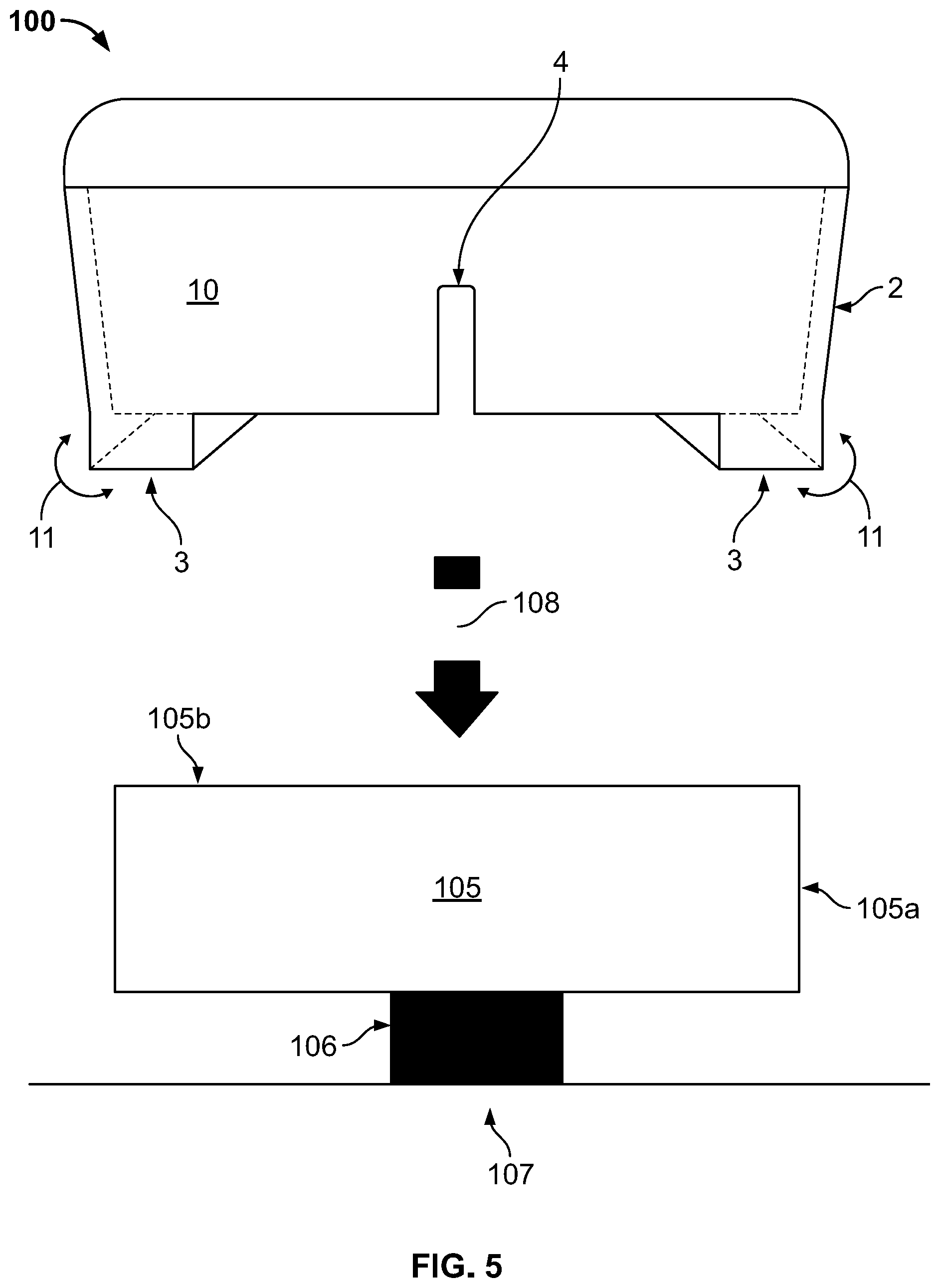 Patent US12310460 Figure 5 – Button cover