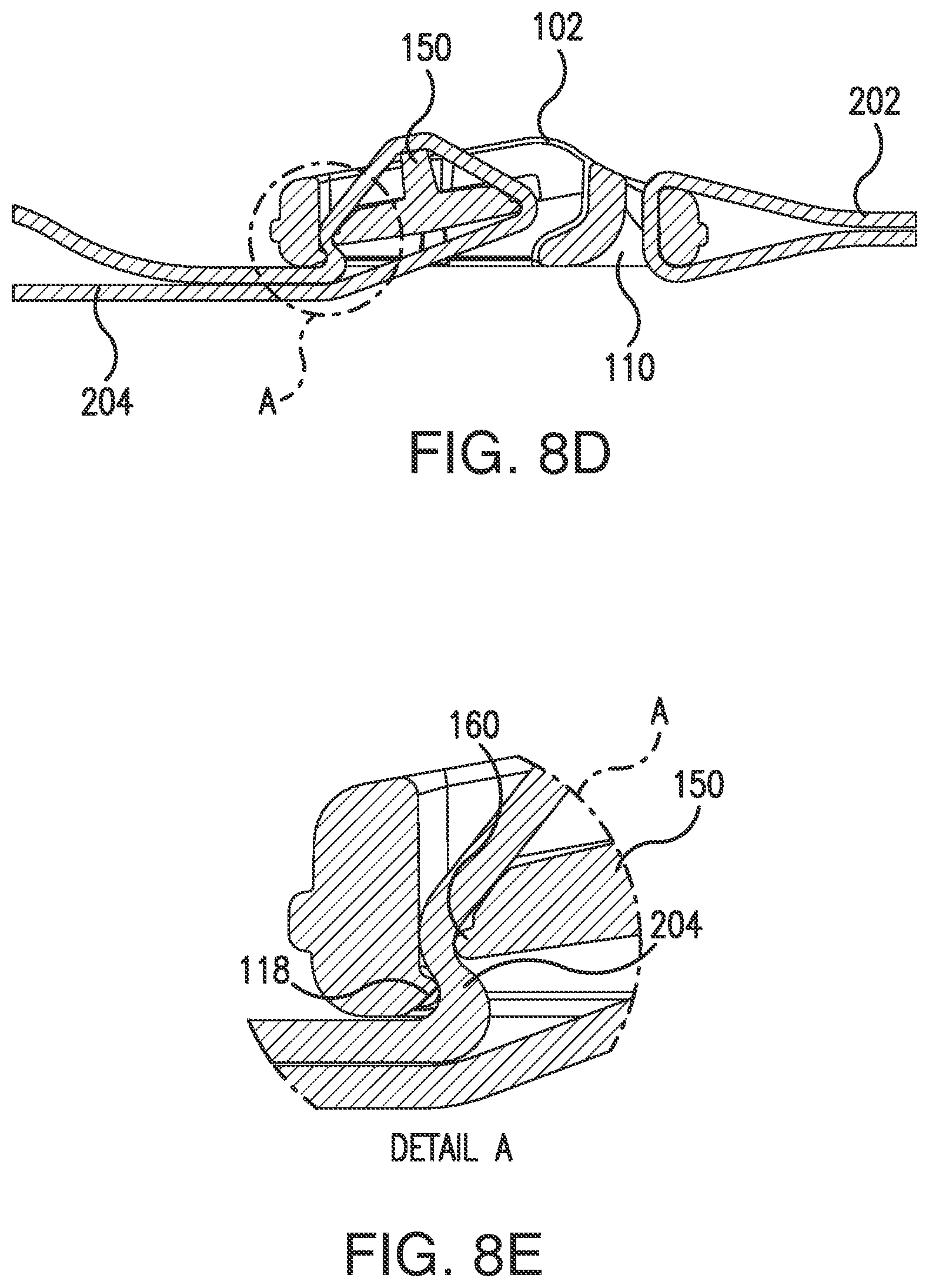 Patent US12310461 Figure 9 – Web strap buckle with locking mechanism