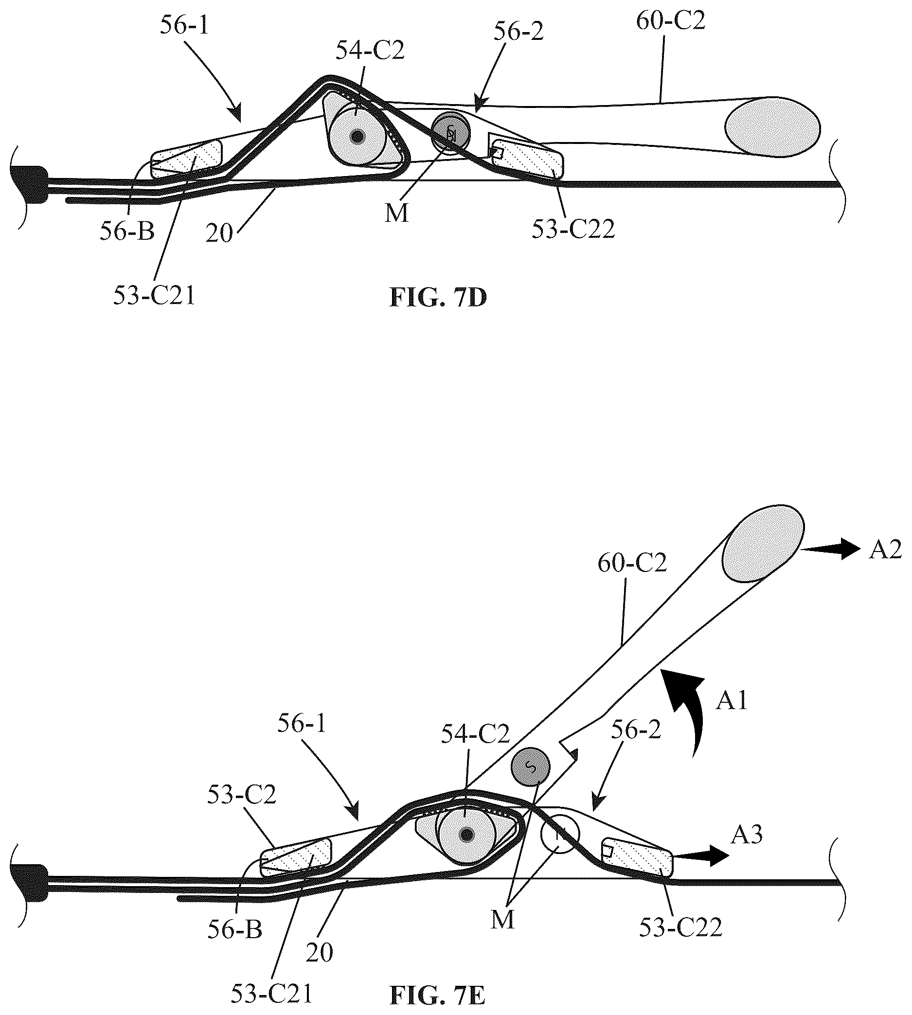 Patent US12310462 Figure 10 – Adjustable closure devices with handle and locking mechanisms