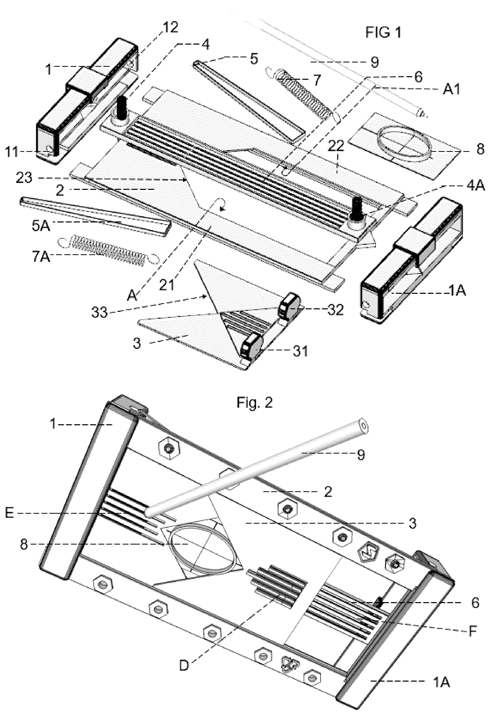 Patent US12310465 Figure 1 – Bail alignment marking device