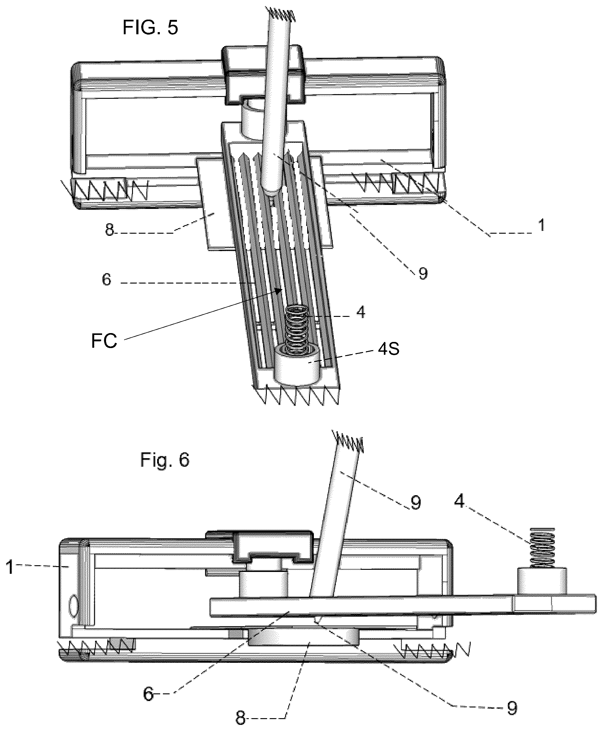 Patent US12310465 Figure 3 – Bail alignment marking device