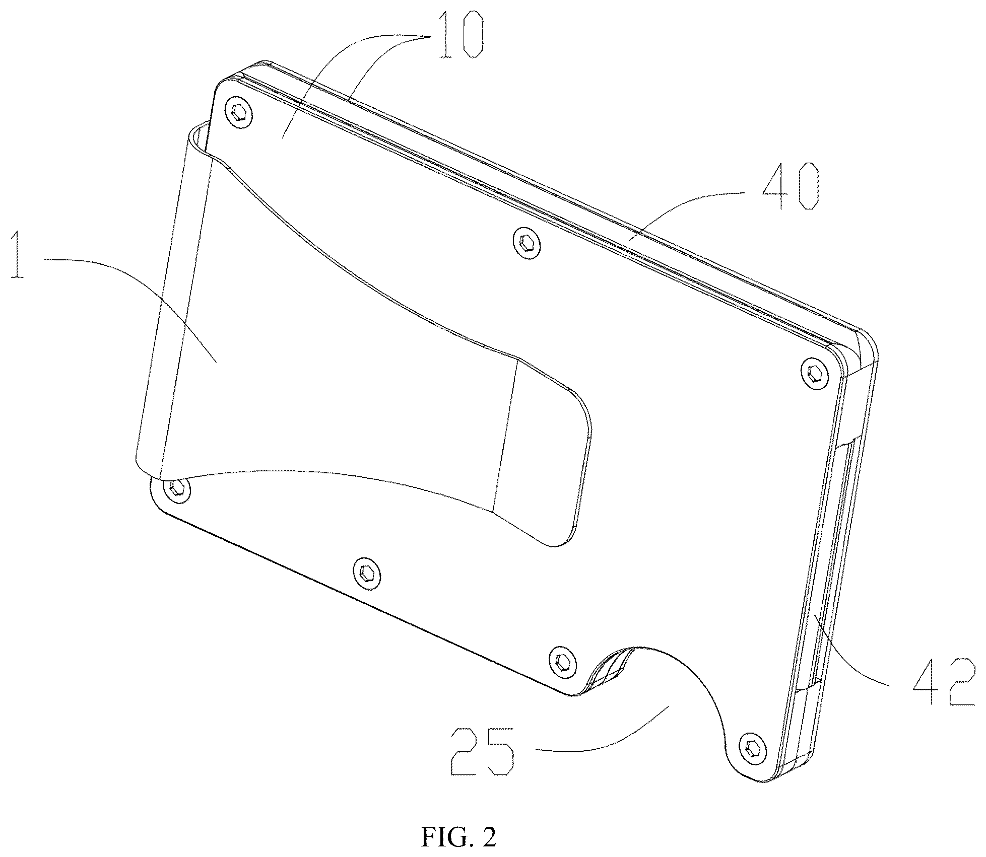 Patent US12310469 Figure 2 – Card holder