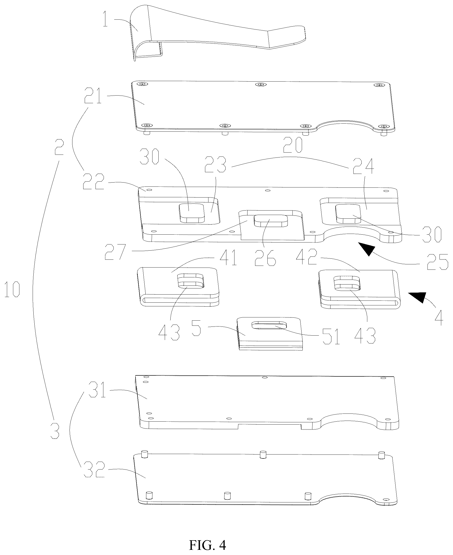 Patent US12310469 Figure 4 – Card holder