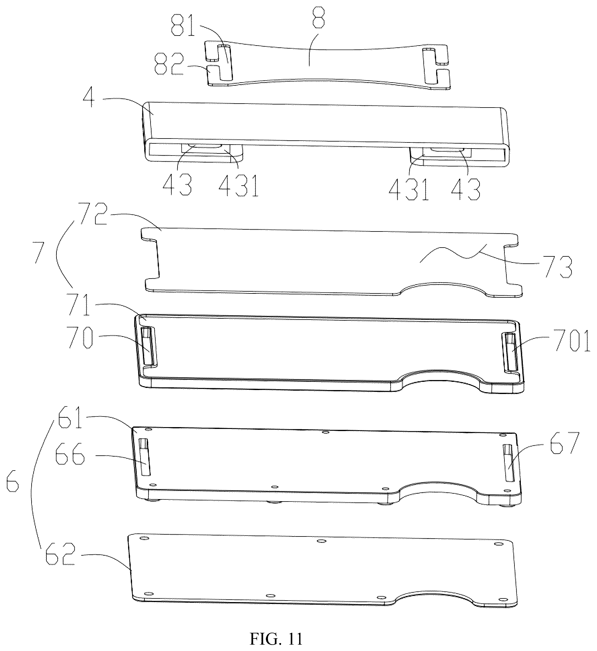Patent US12310469 Figure 10 – Card holder