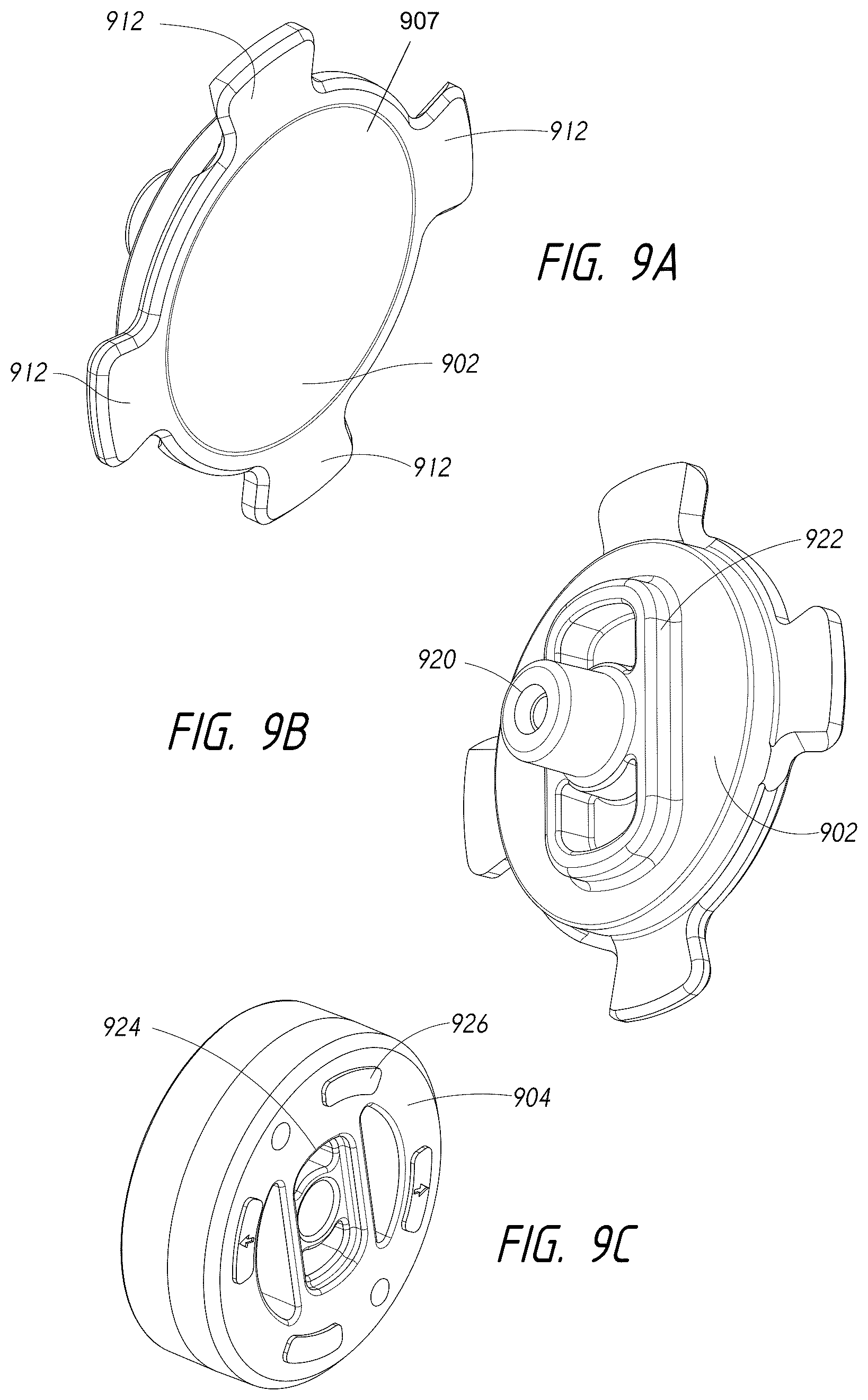 Patent US12310470 Figure 9 – Case and mount system for handheld electronic device