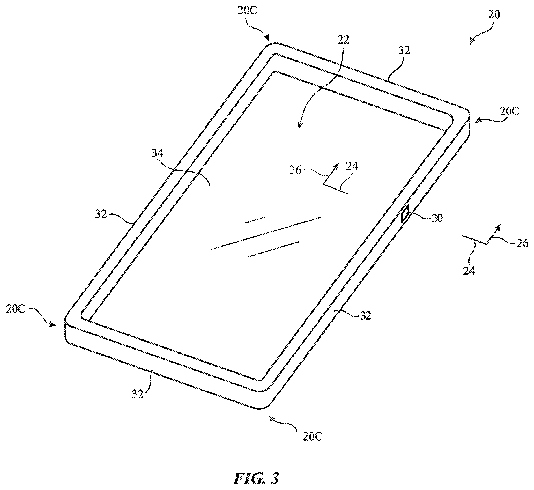Patent US12310472 Figure 3 – Cases for electronic devices