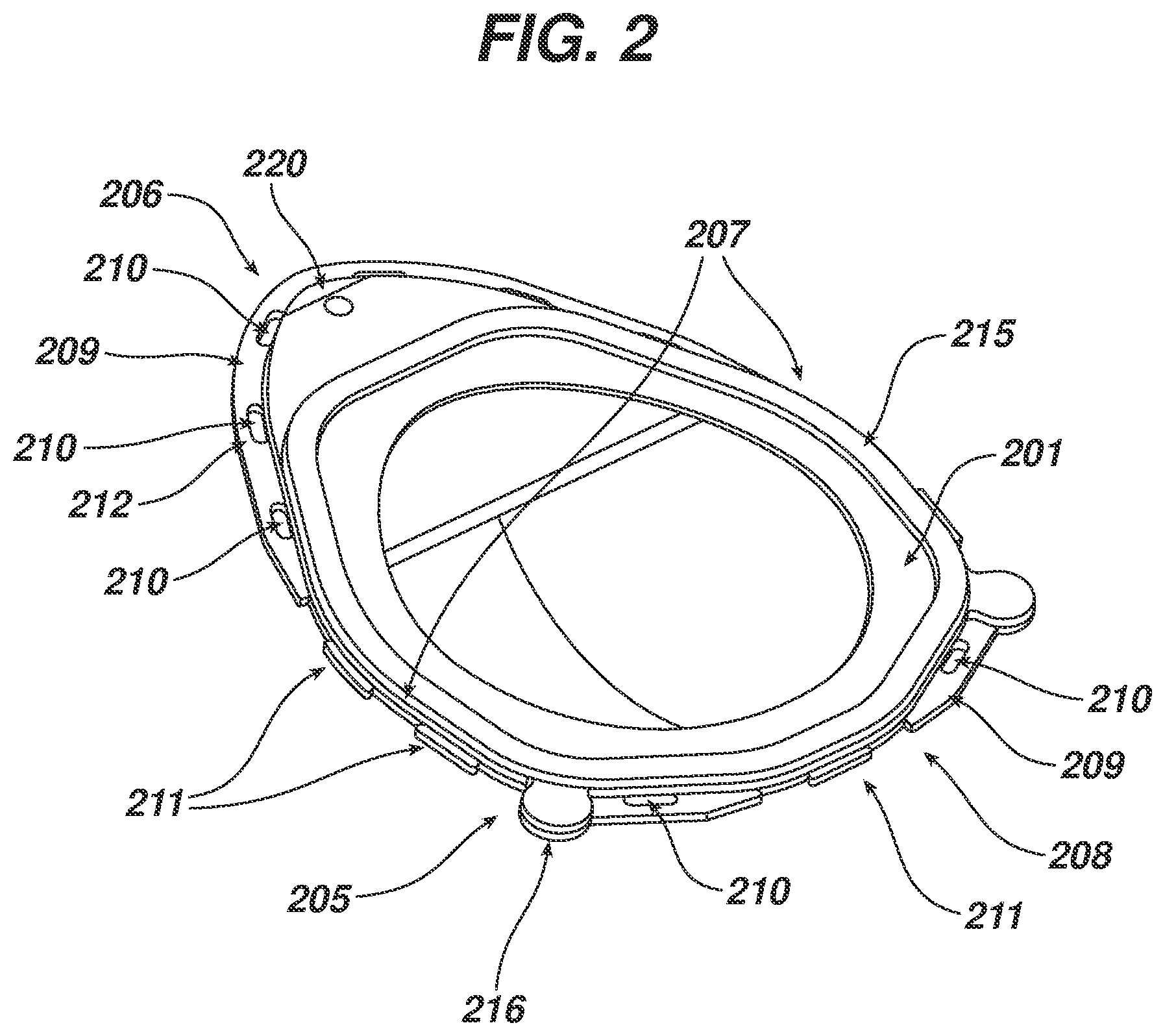 Patent US12310474 Figure 2 – Multi-material lens package