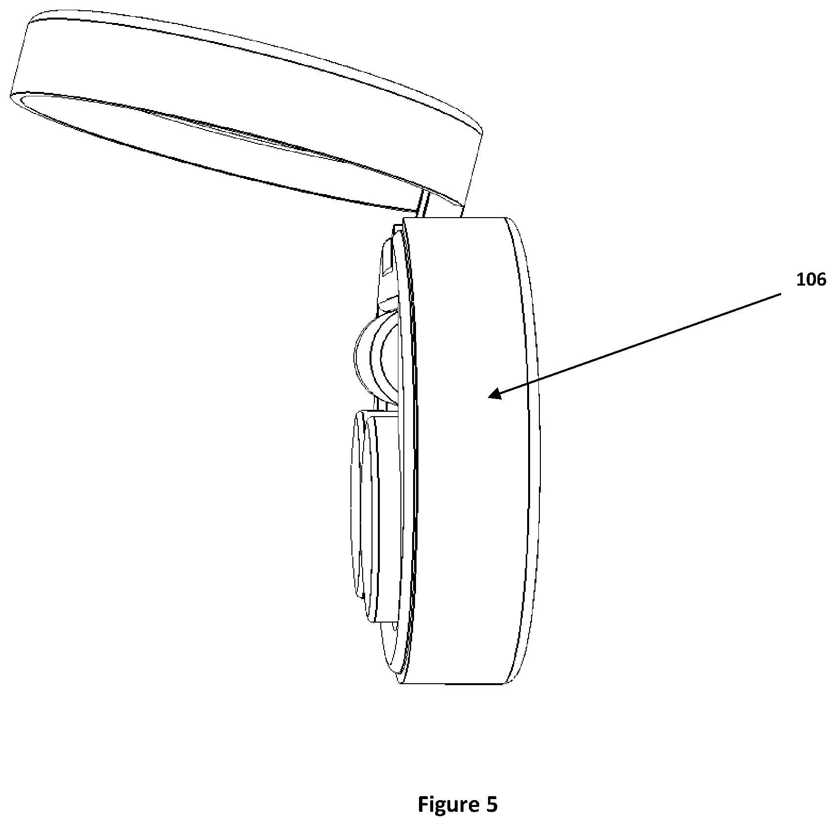 Patent US12310475 Figure 5 – Transition contact lens changer case
