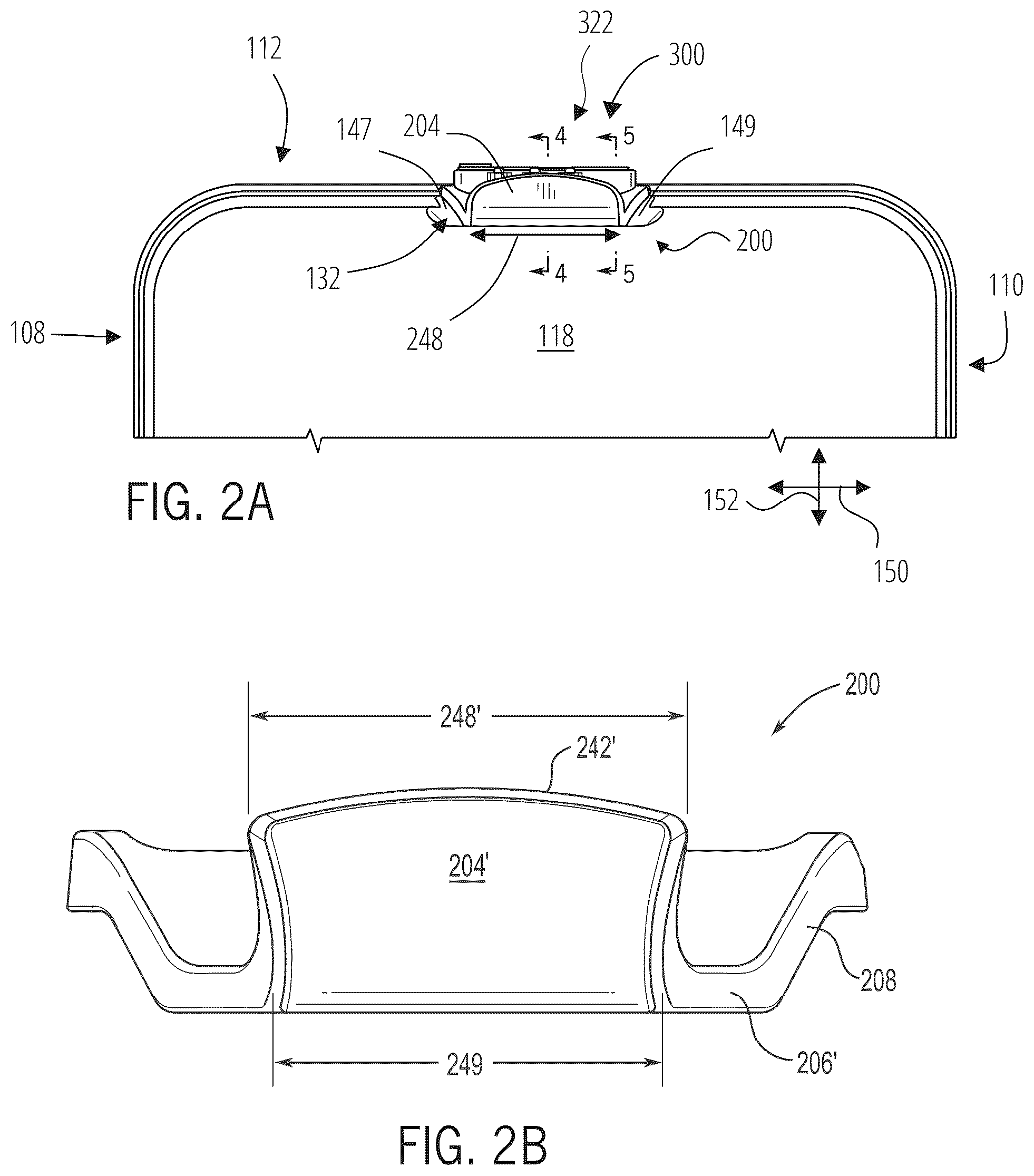 Patent US12310476 Figure 2 – Luggage article attachment member