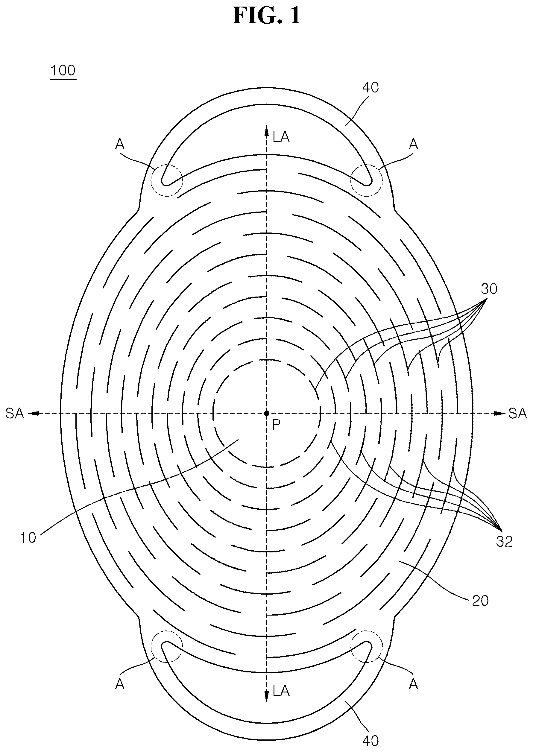 Patent US12310477 Figure 1 – Shopping bag