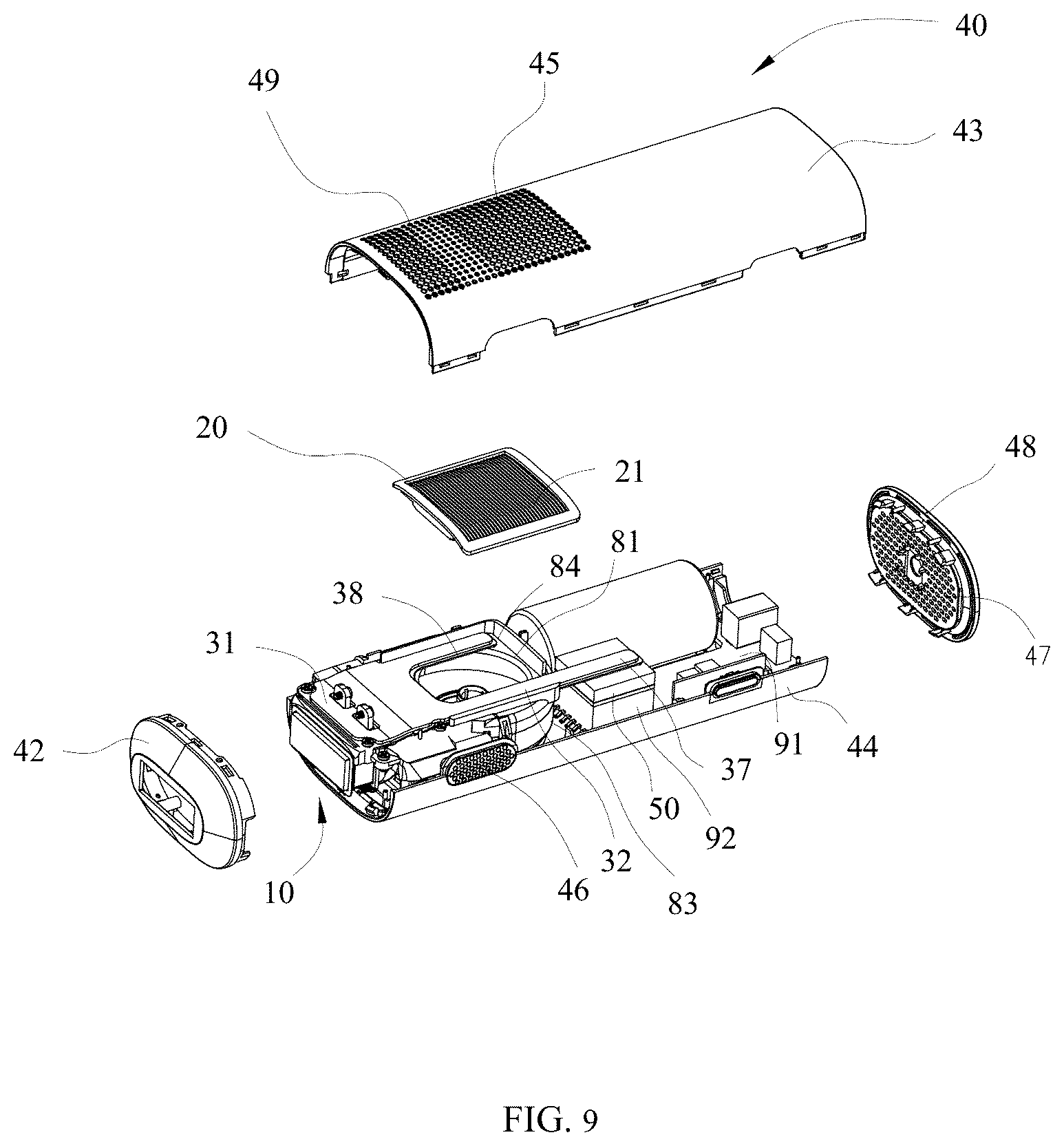 Patent US12310479 Figure 8 – Depilator