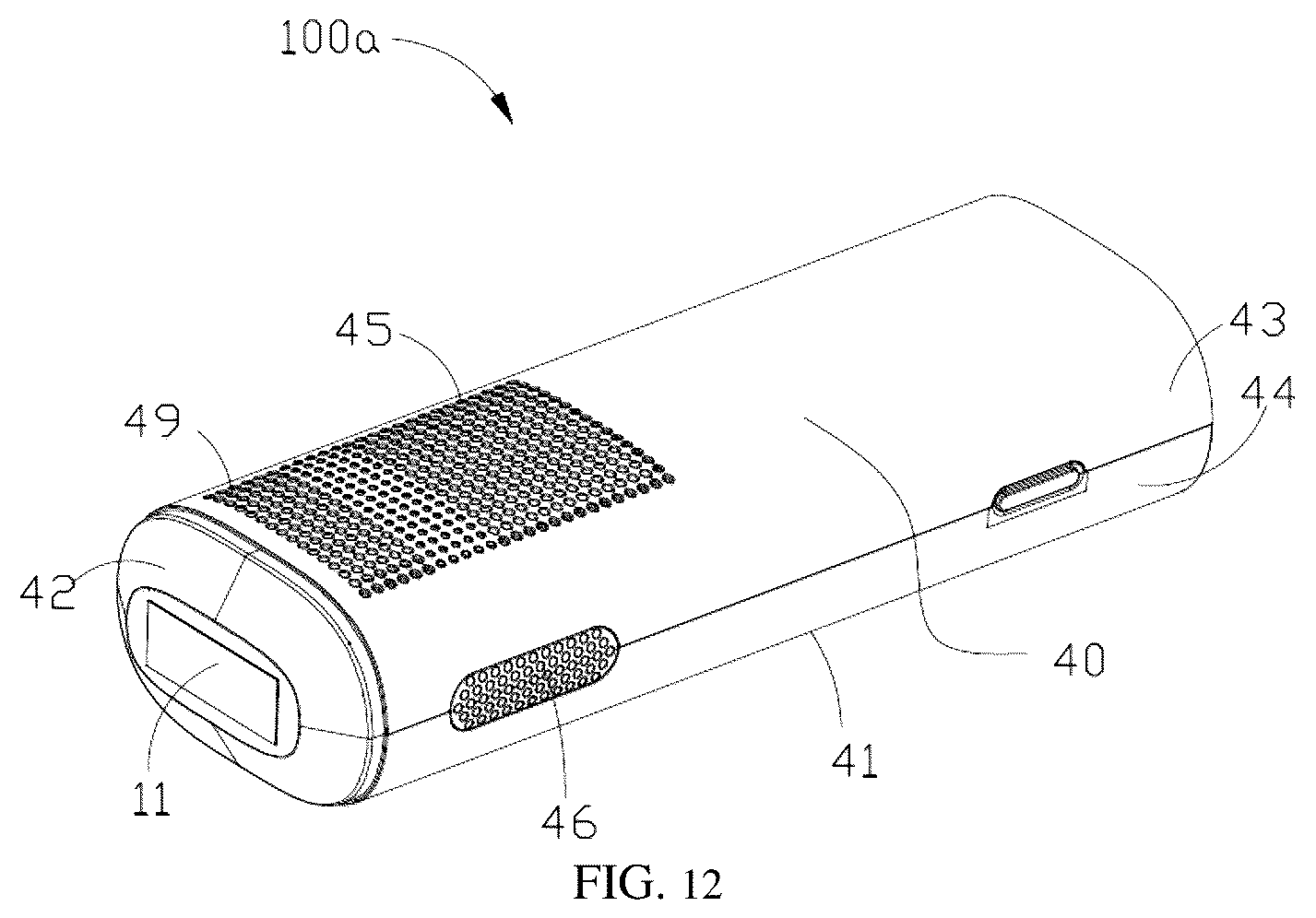 Patent US12310479 Figure 11 – Depilator