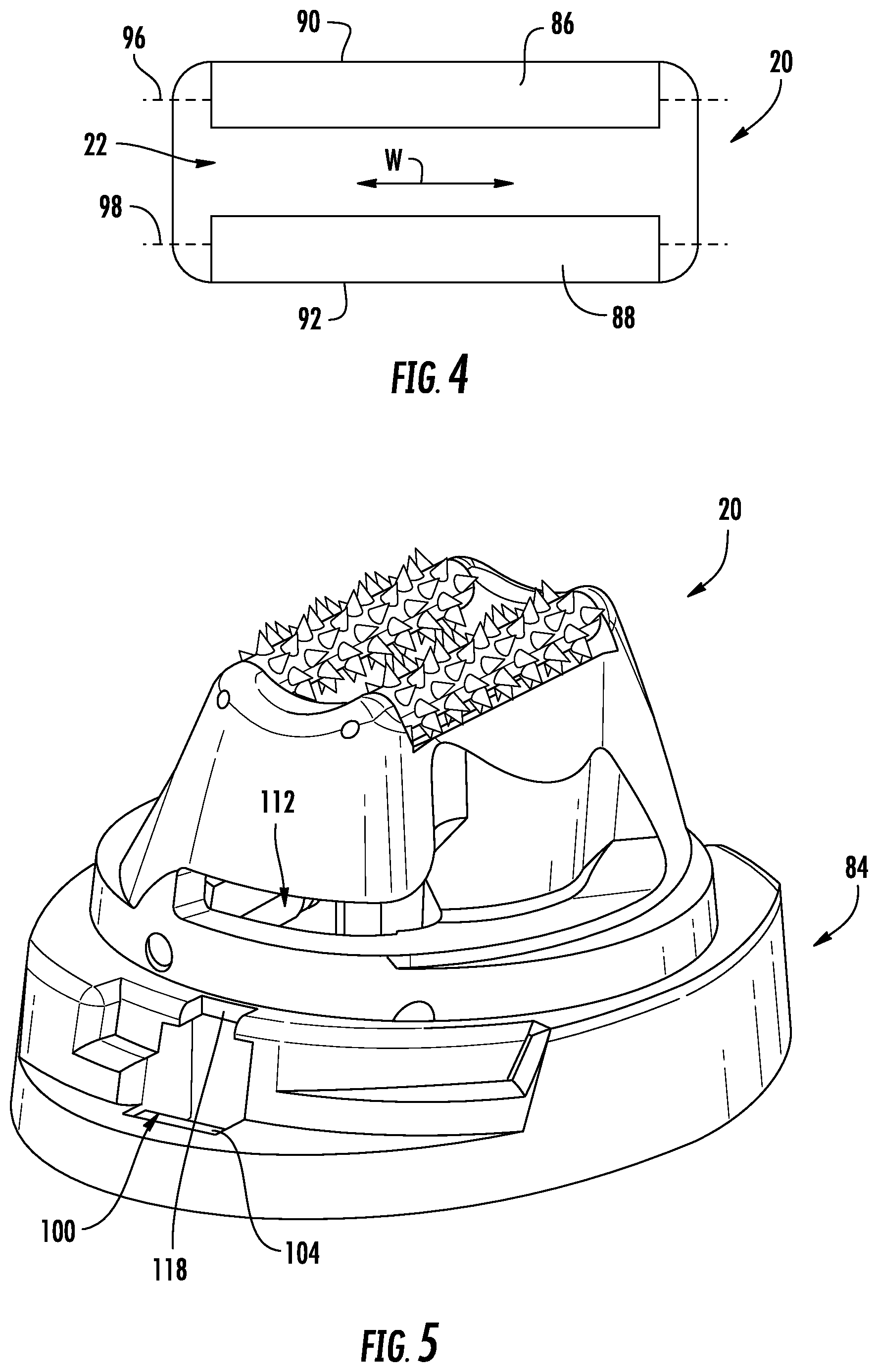 Patent US12310482 Figure 4 – Handheld treatment apparatus with cartridge assembly locking features