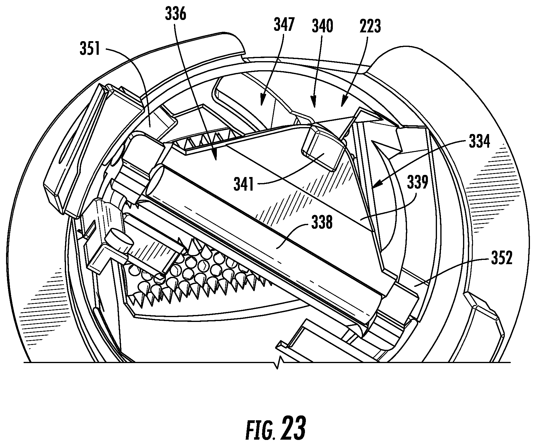 Patent US12310482 Figure 18 – Handheld treatment apparatus with cartridge assembly locking features