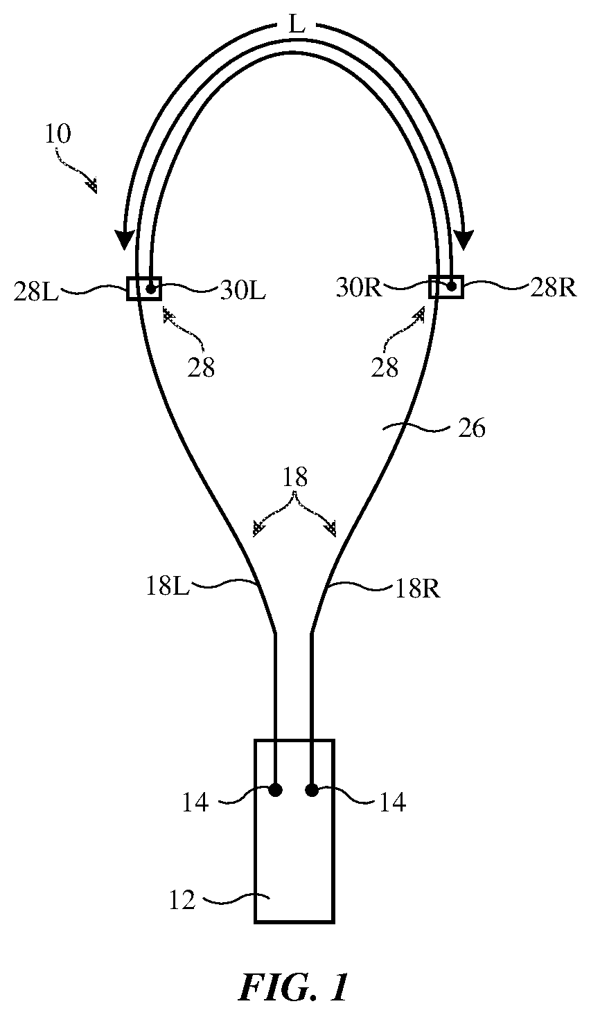 Patent US12310485 Figure 1 – Sliding clasps for adjustable straps