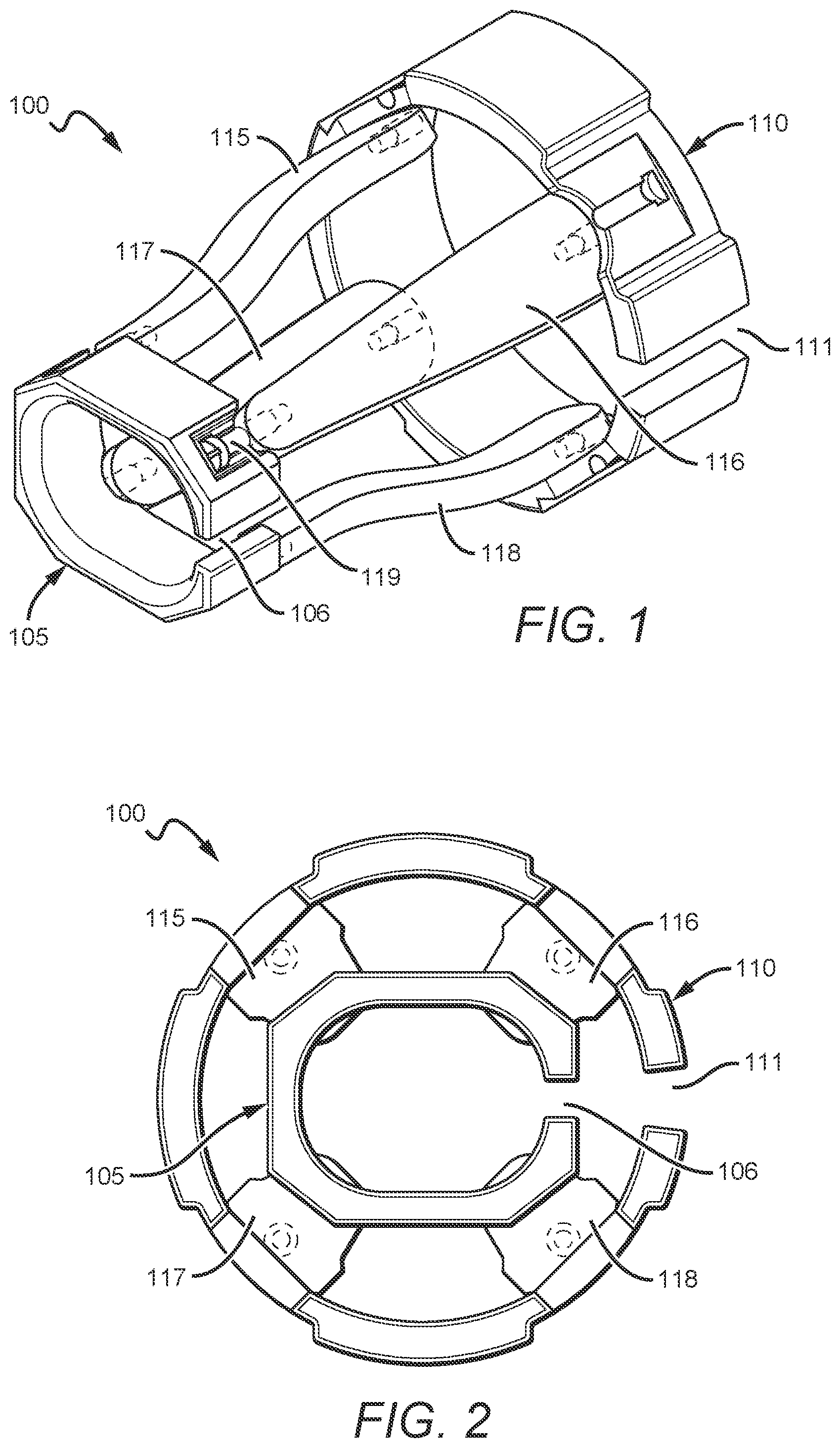 Patent US12310487 Figure 1 – Load distribution systems and load carrying equipment