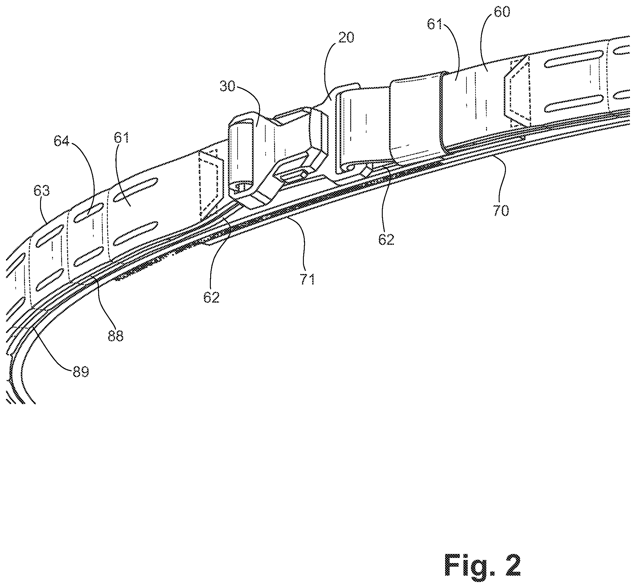 Patent US12310488 Figure 2 – Tactical belt