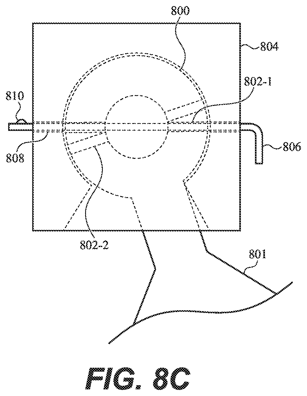 Patent US12310491 Figure 14 – Table with articulable leg system
