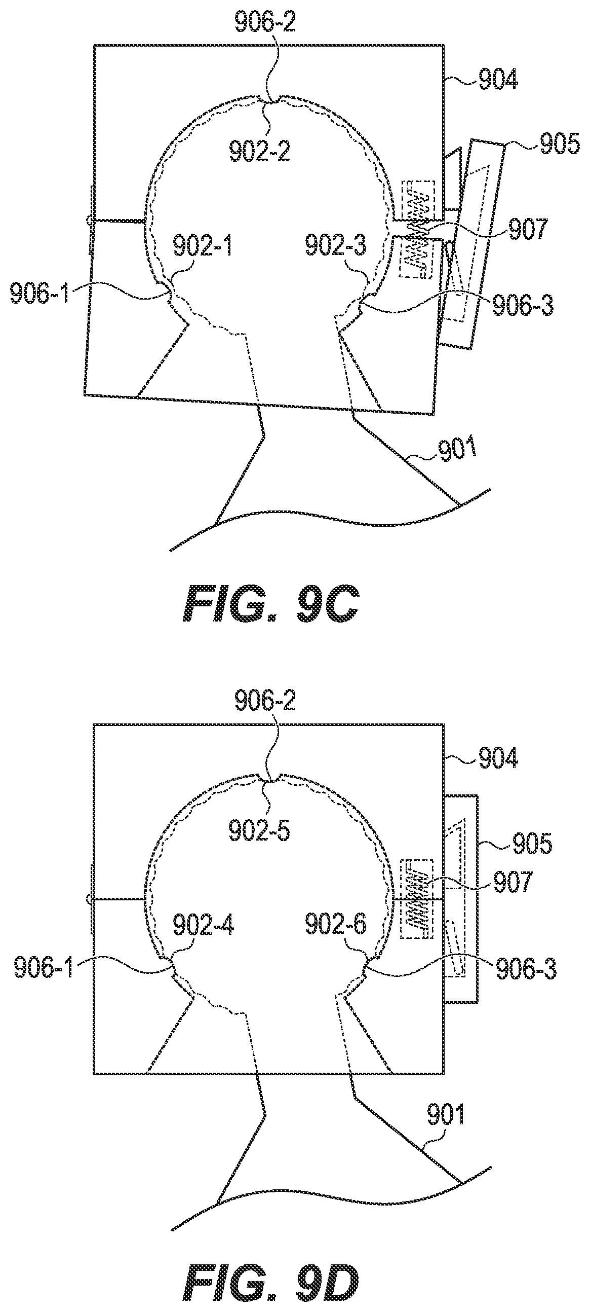 Patent US12310491 Figure 16 – Table with articulable leg system