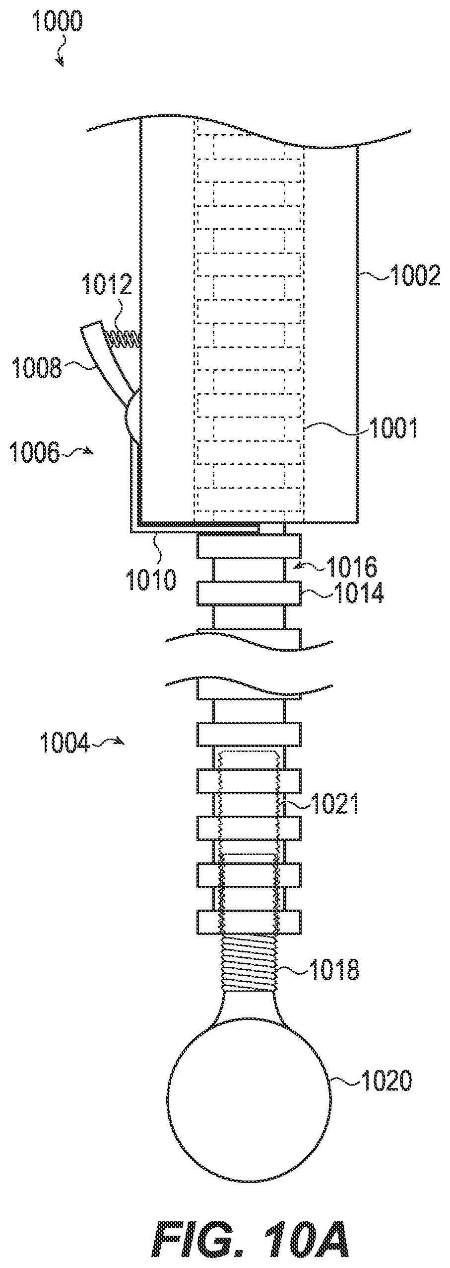 Patent US12310491 Figure 17 – Table with articulable leg system