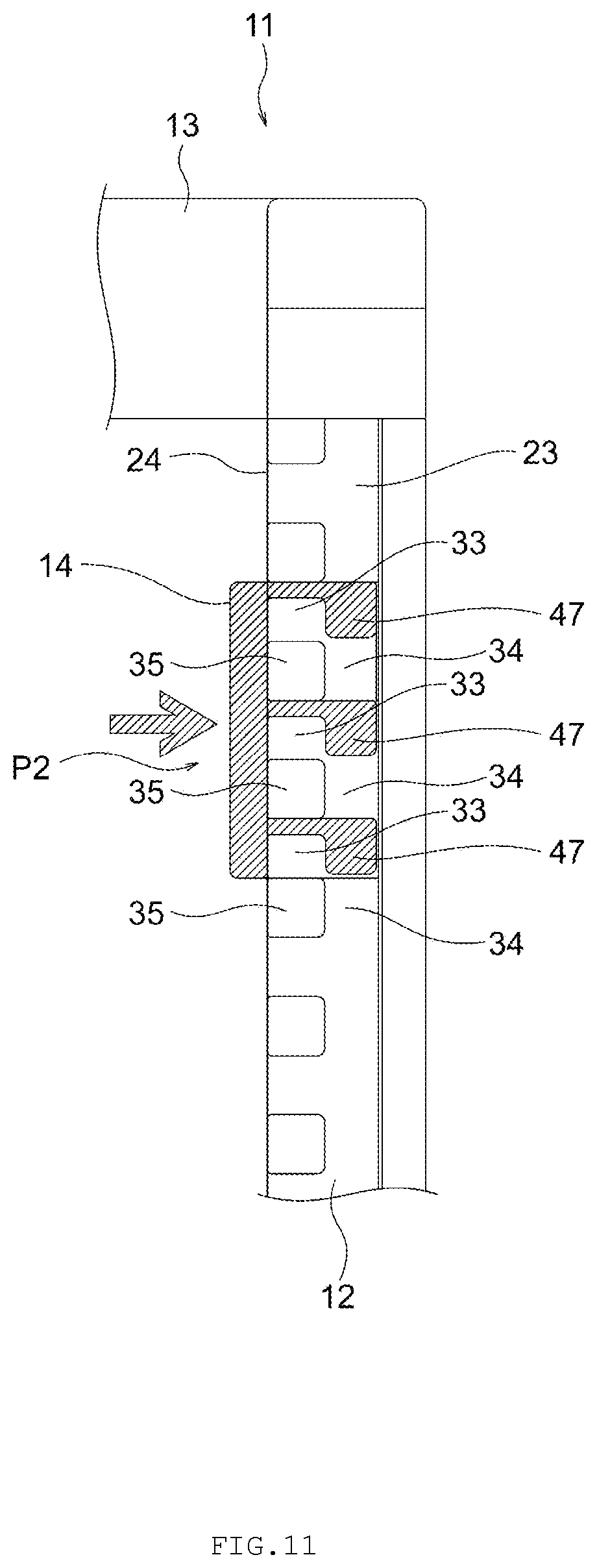 Patent US12310492 Figure 11 – Rack assembly with adjustable installation height of beam member