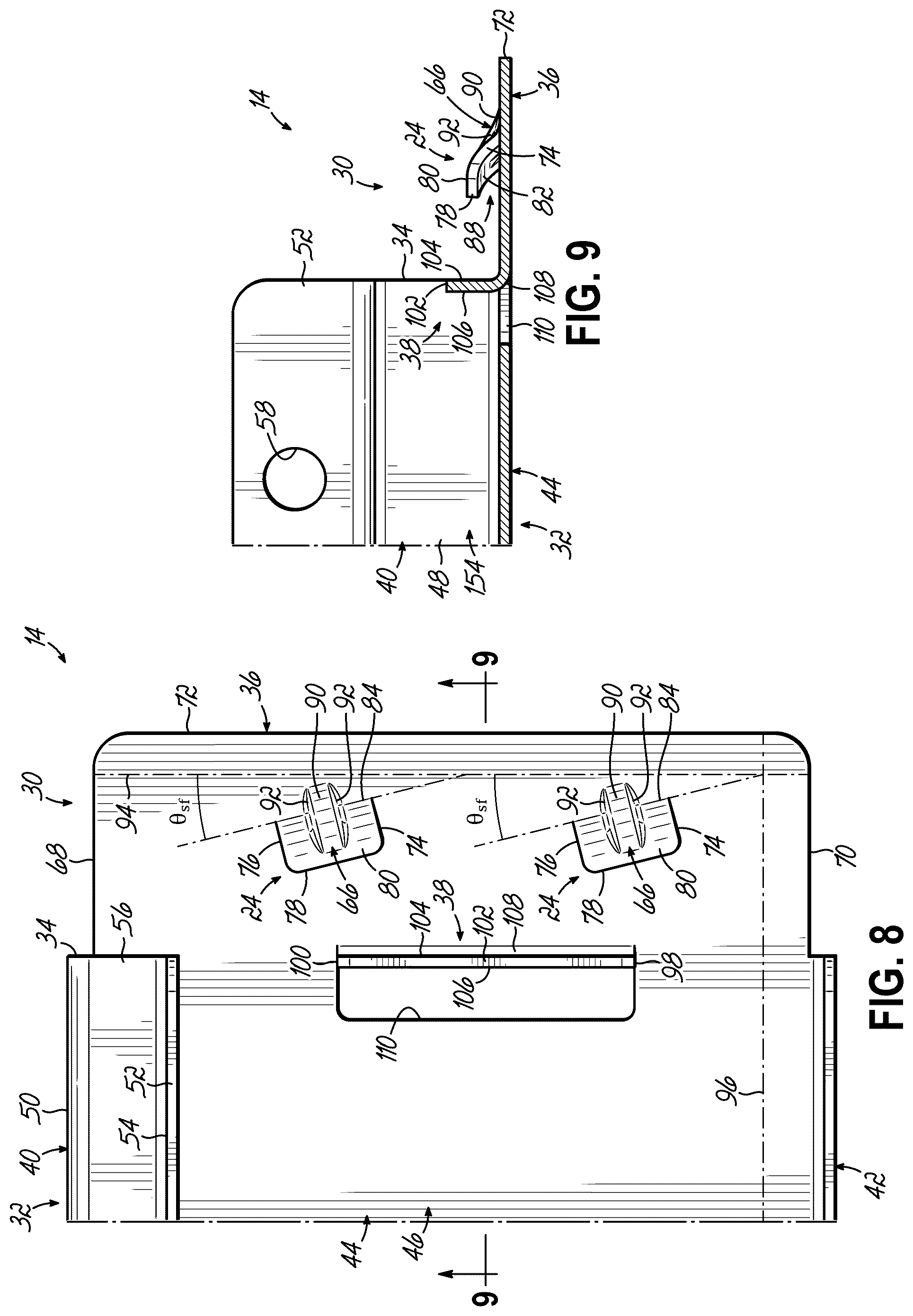Patent US12310495 Figure 7 – Weldless shelf support beams and shelving units utilizing same
