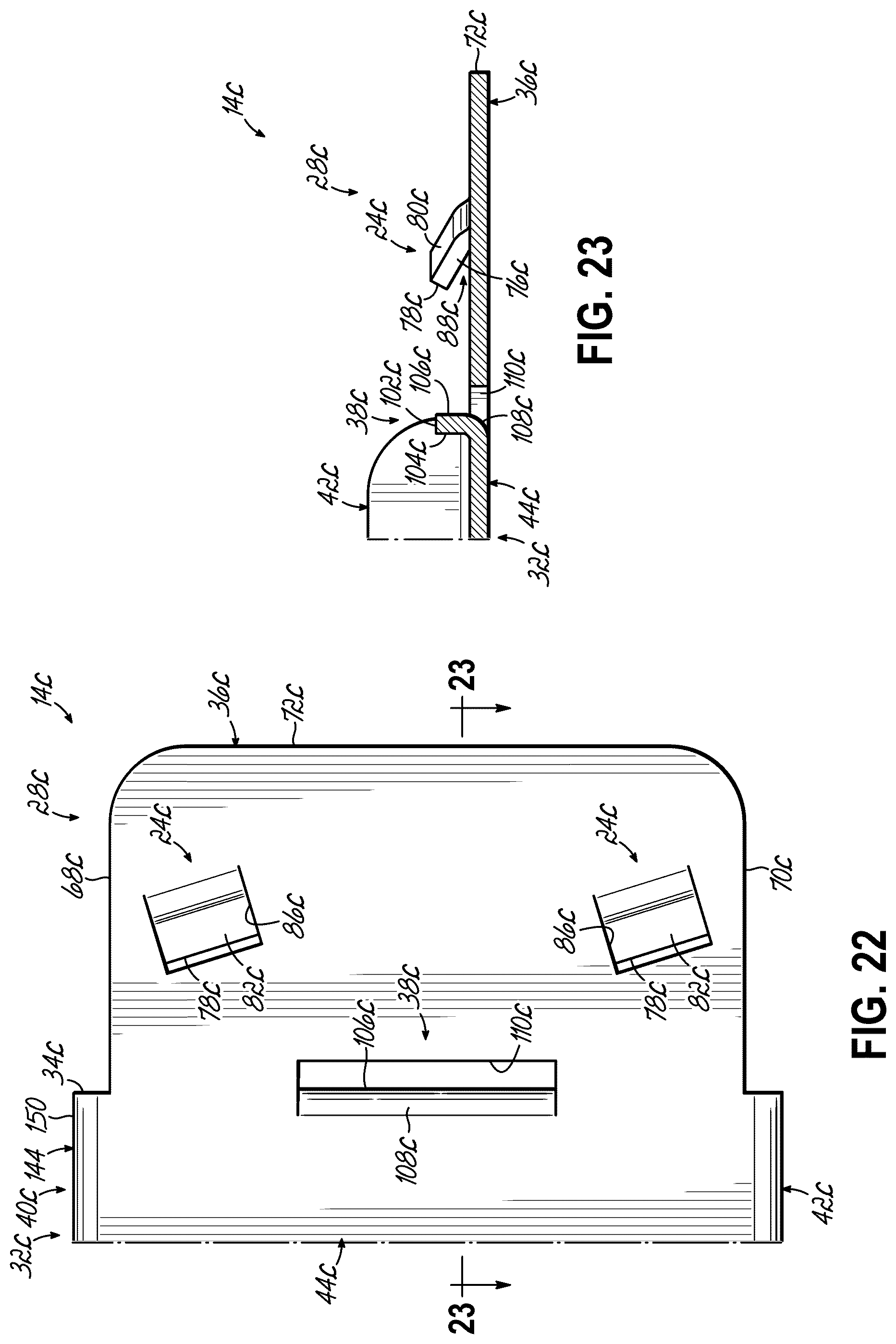 Patent US12310495 Figure 17 – Weldless shelf support beams and shelving units utilizing same