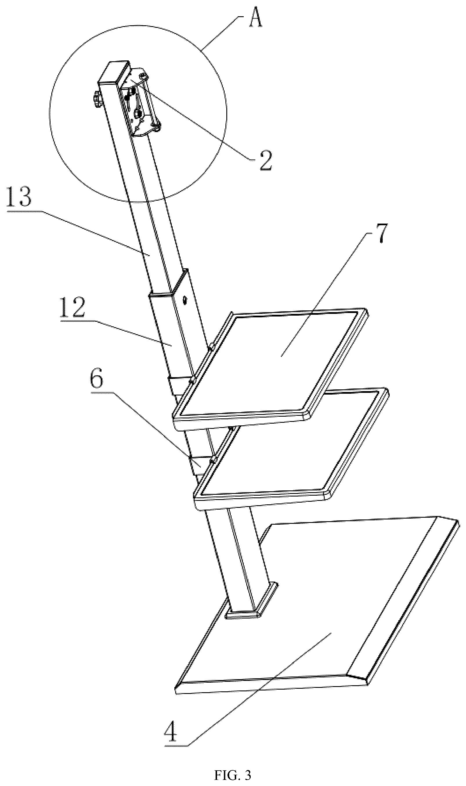Patent US12310496 Figure 3 – Audiovisual device rack