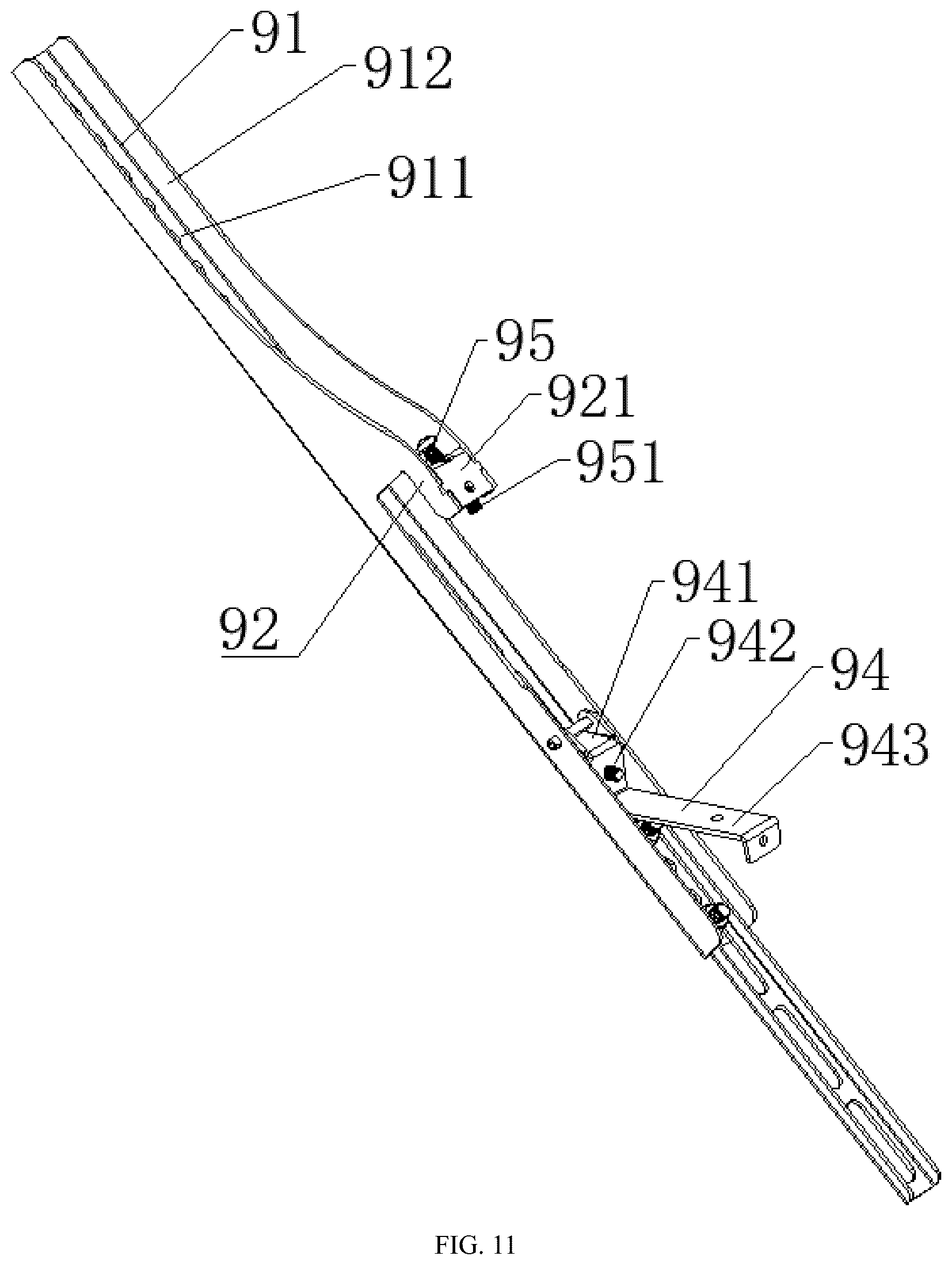 Patent US12310496 Figure 10 – Audiovisual device rack