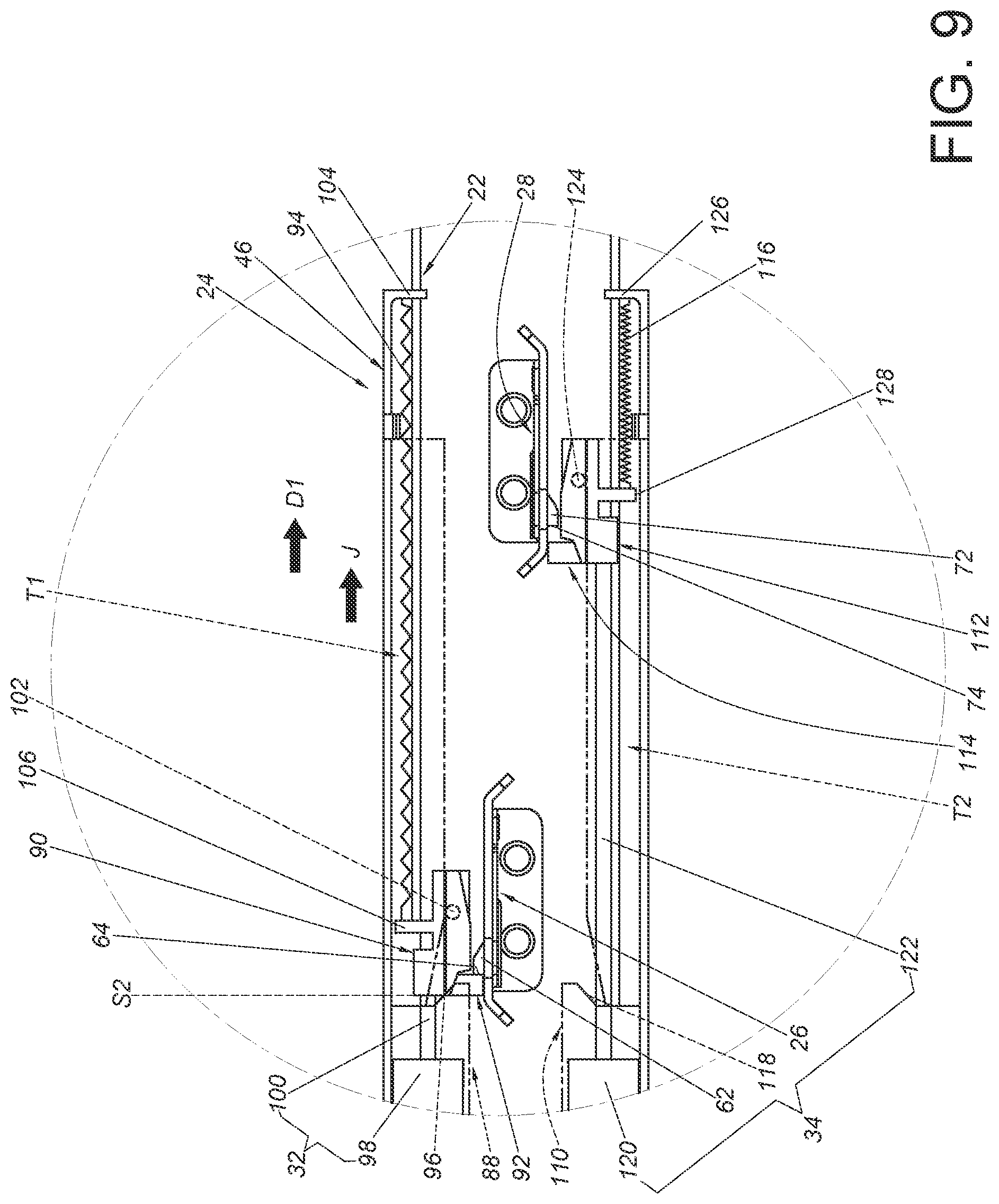 Patent US12310497 Figure 9 – Slide rail assembly