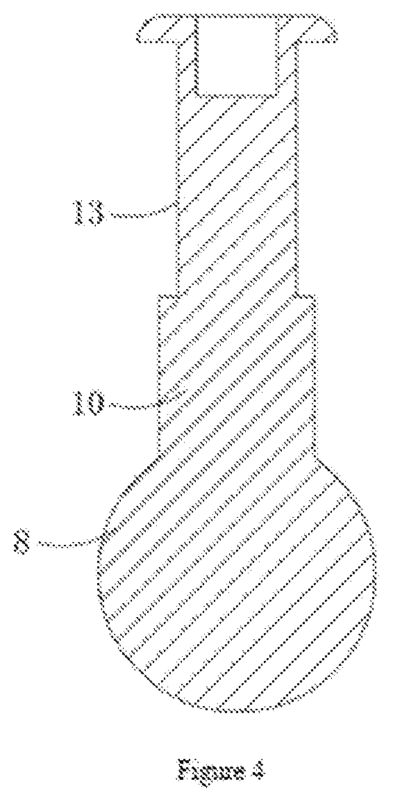 Patent US12310498 Figure 4 – Universal leveling connector with double spherical structures