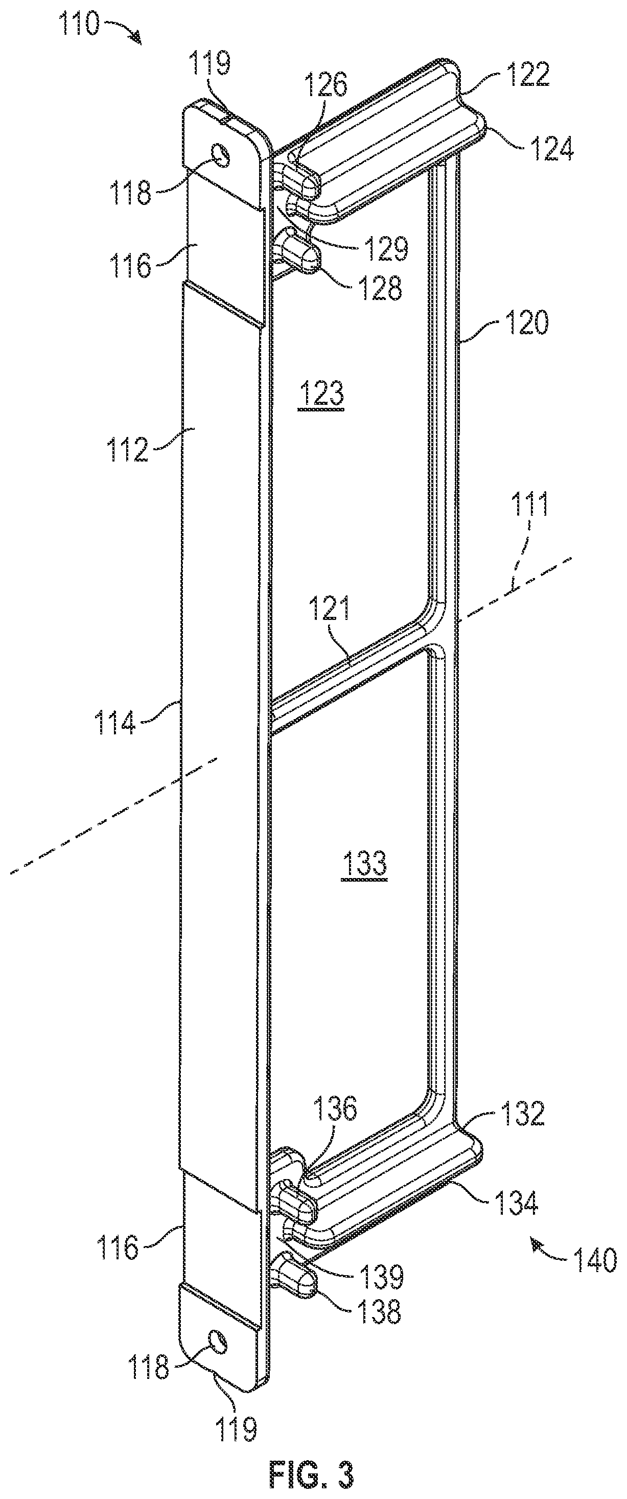 Patent US12310499 Figure 3 – Shelf assembly