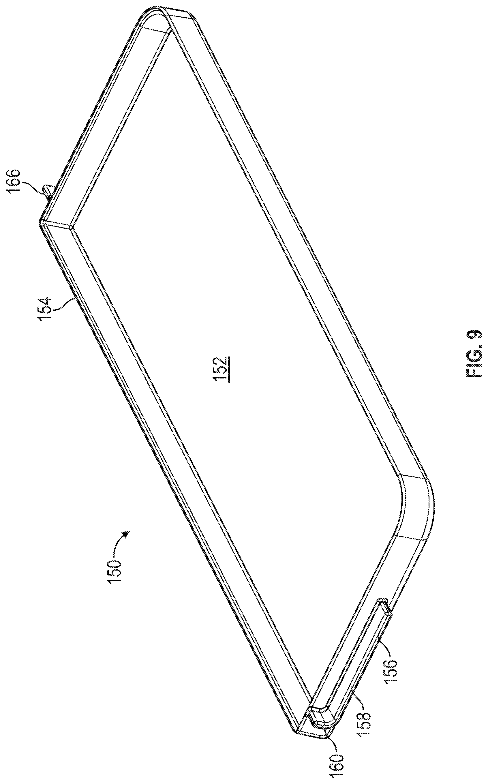 Patent US12310499 Figure 6 – Shelf assembly
